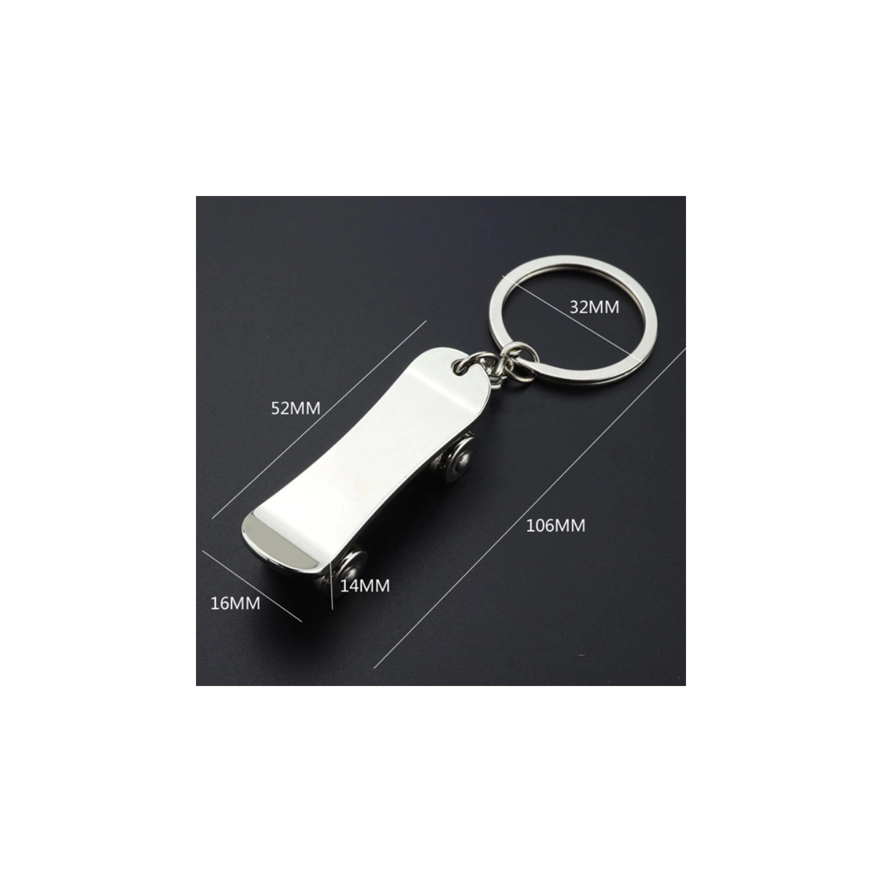 Skateboard Key Ring 3