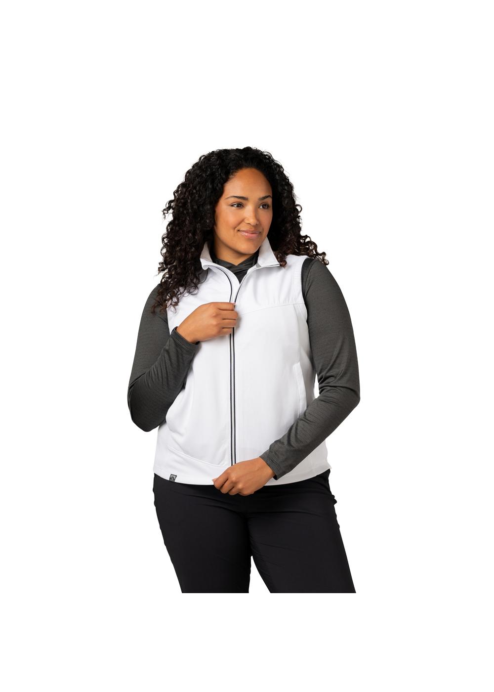 Storm Creek Women's Tiebreaker II Interlock Full Zip Vest 18