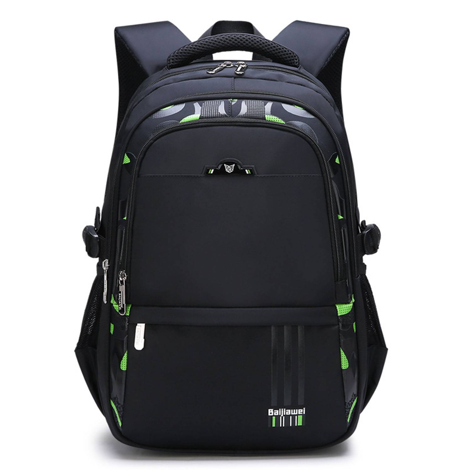 Nylon Schoolbag Students Backpack 12