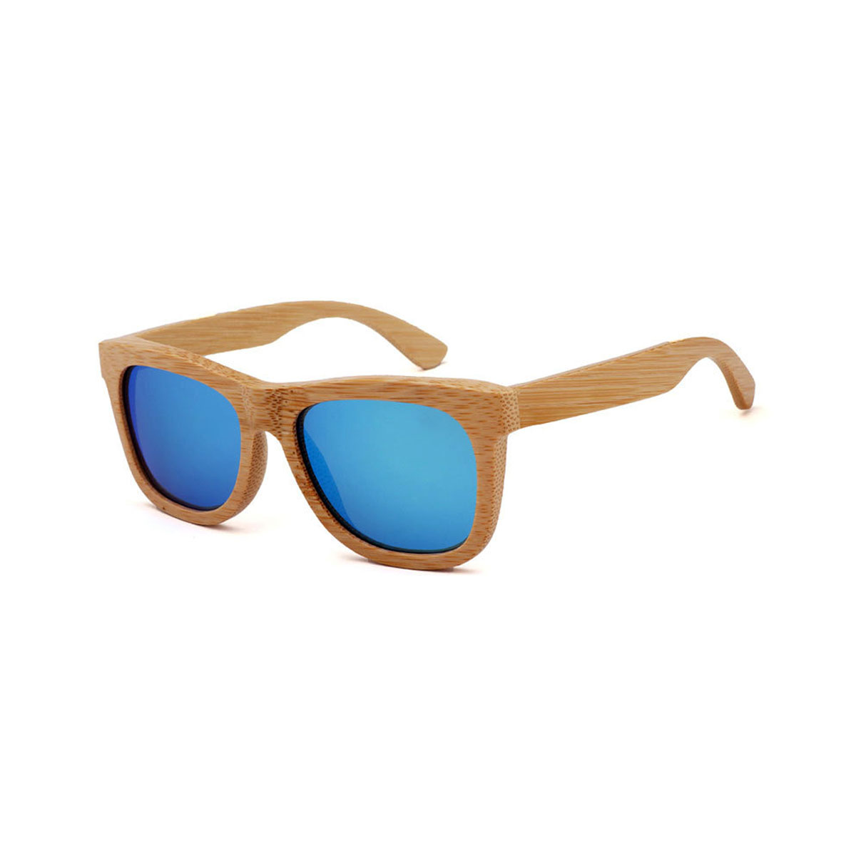 One-Piece Bamboo Sunglasses 4