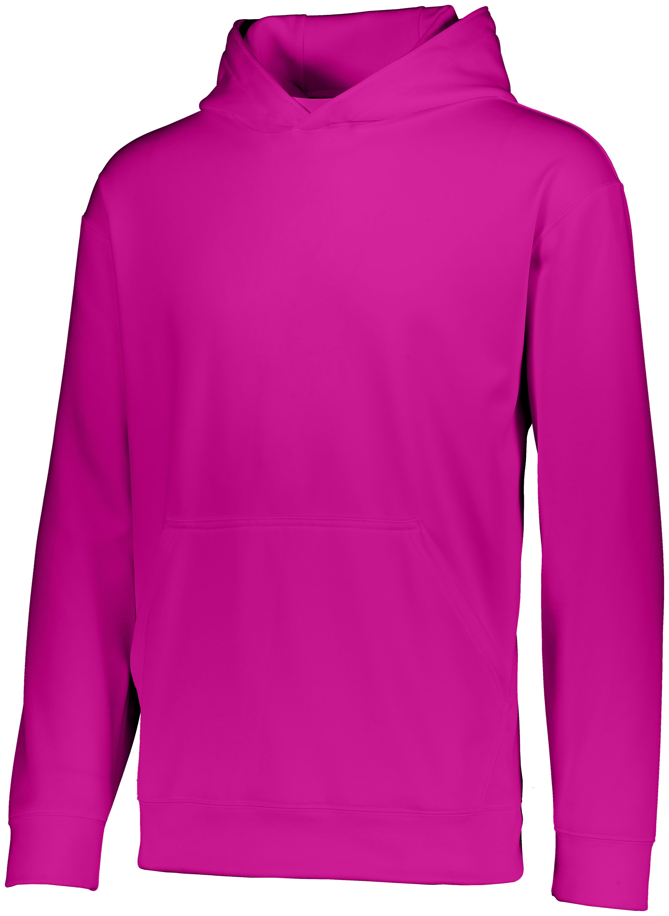 Youth Wicking Fleece Hoodie 1
