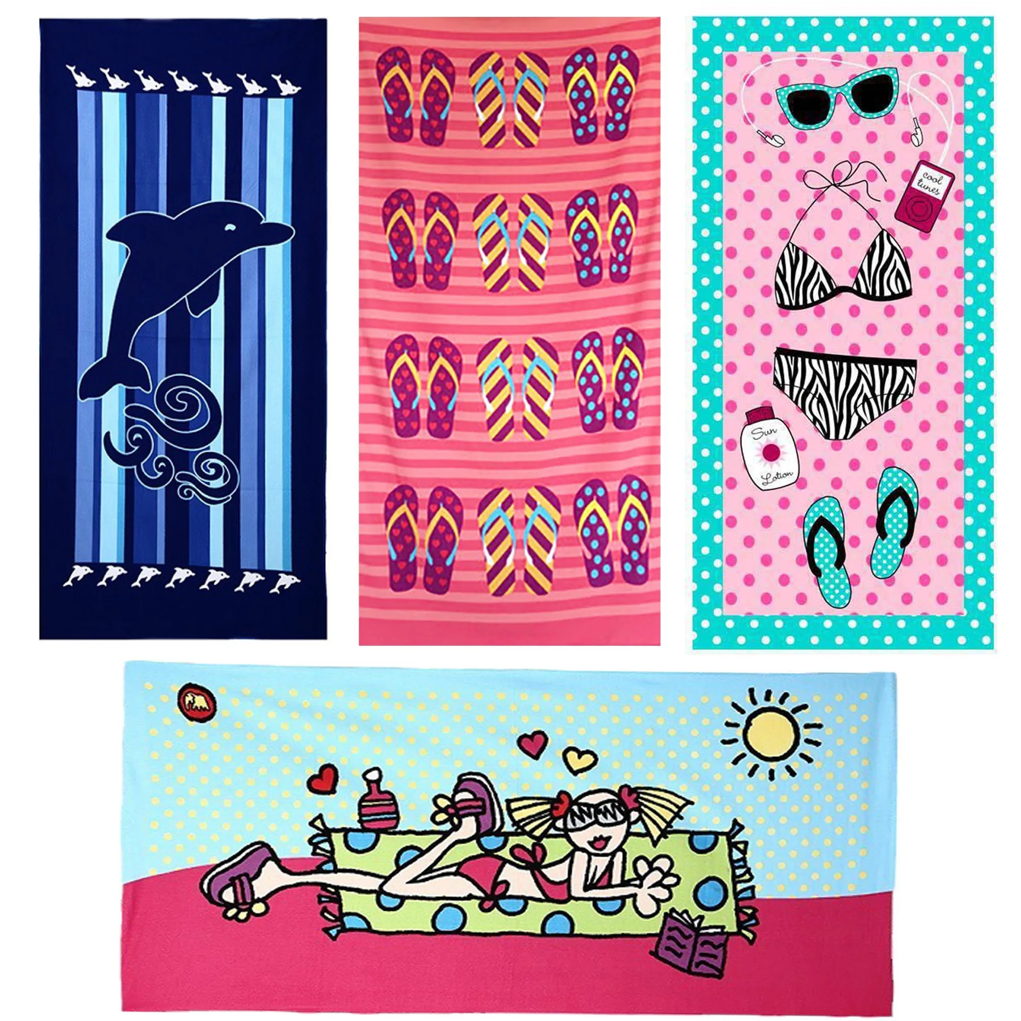 Summer Superfiber Beach Towel