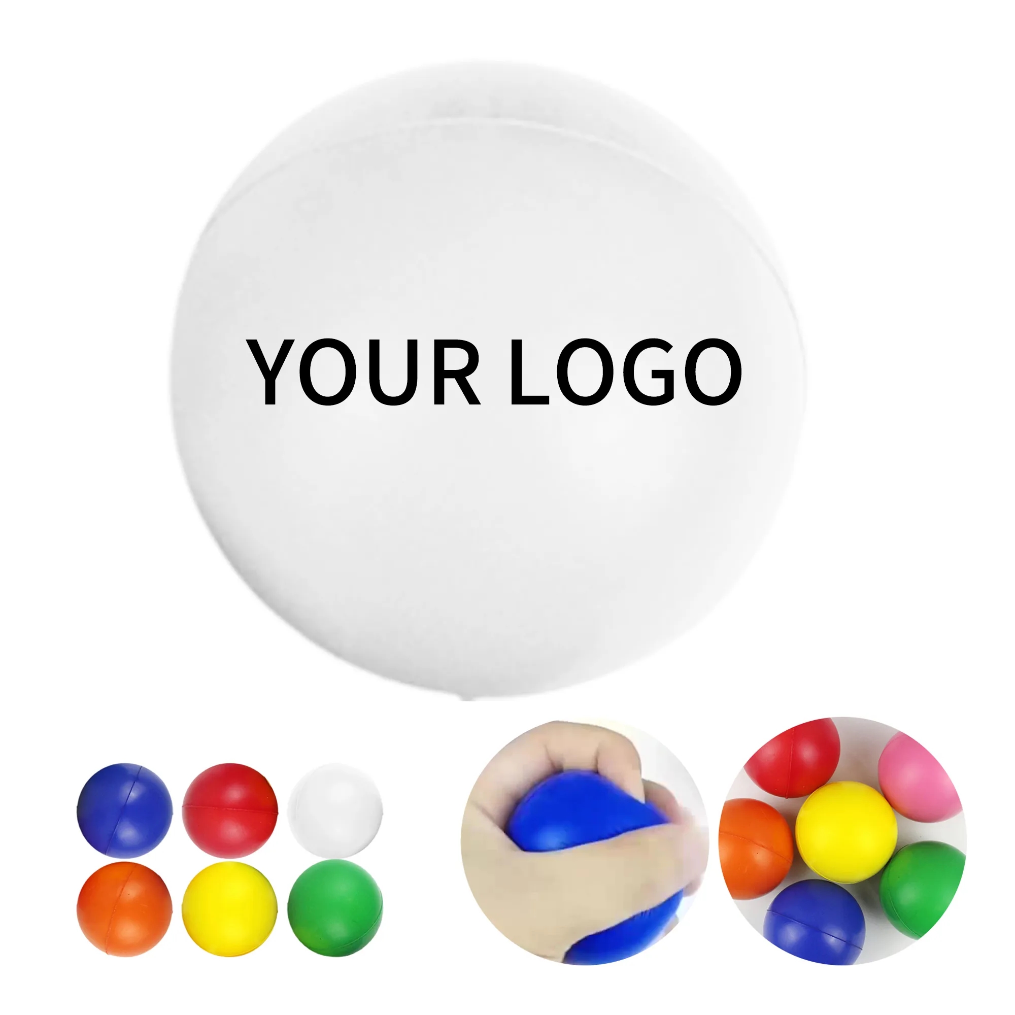 Foam Stress Relief Ball 2.5 Inch Durable PU Material 7