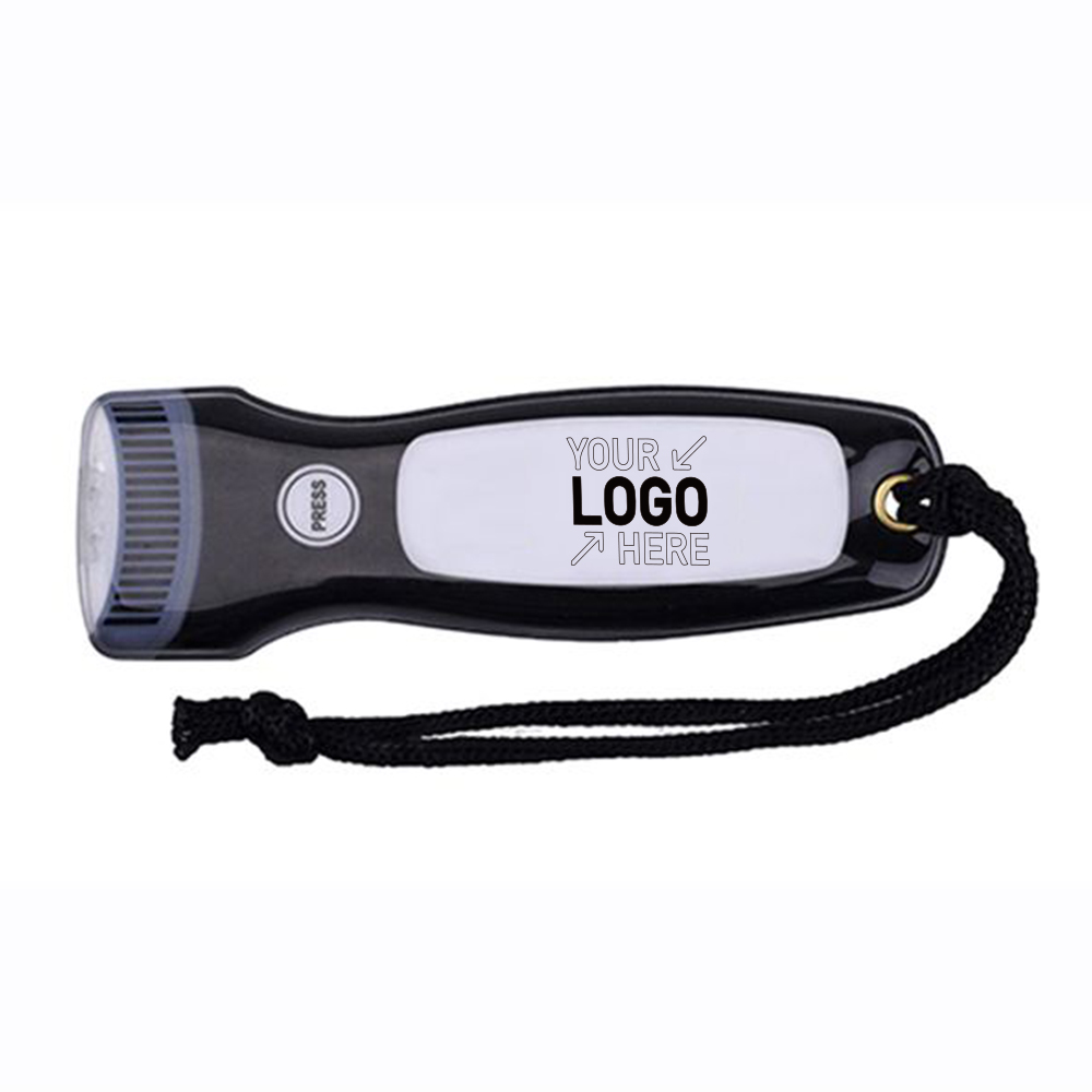 PVC LED Flashlight Key Chain 4