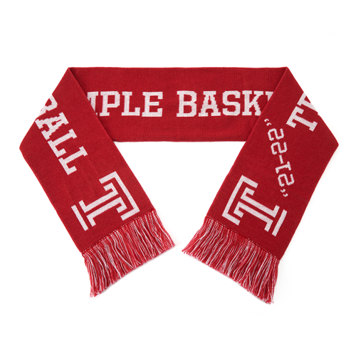 Custom Circular Knit Acrylic Scarf with Tassel - 57"x6.7" 9