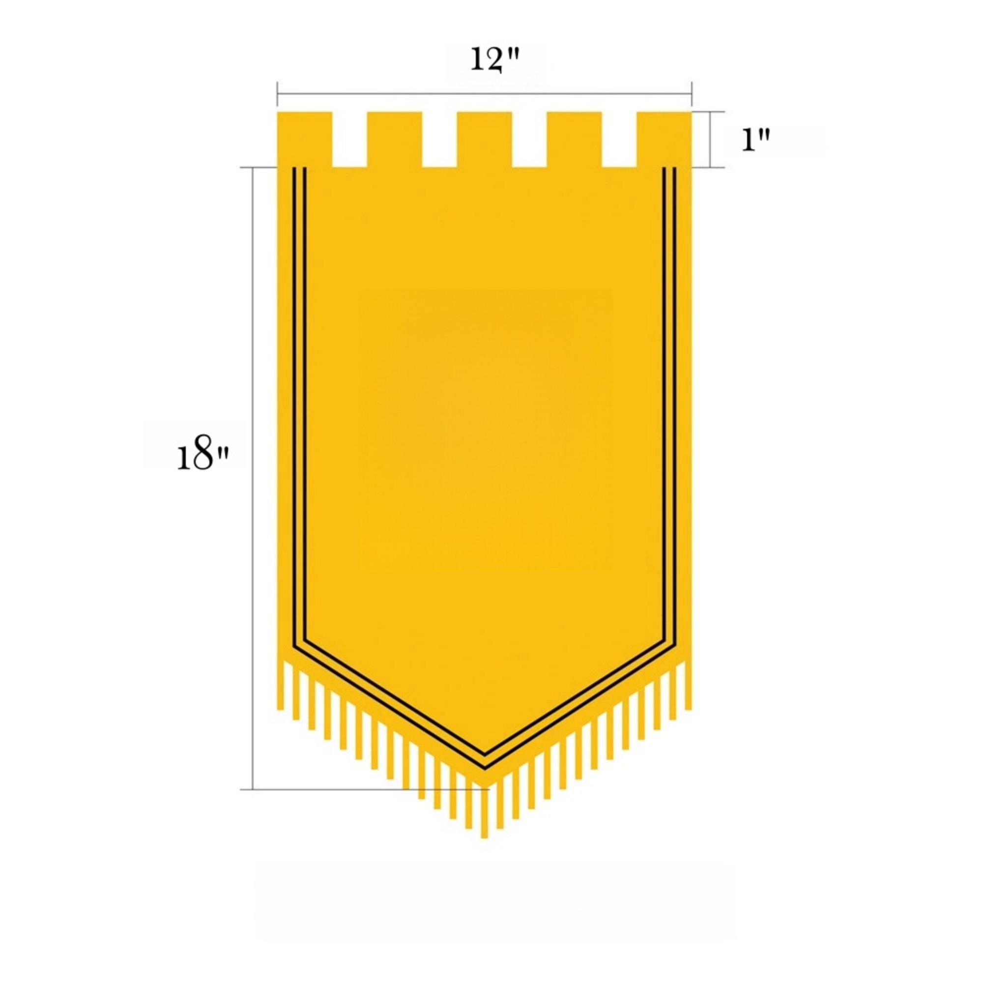 Five Pointed Hanging Flag 3