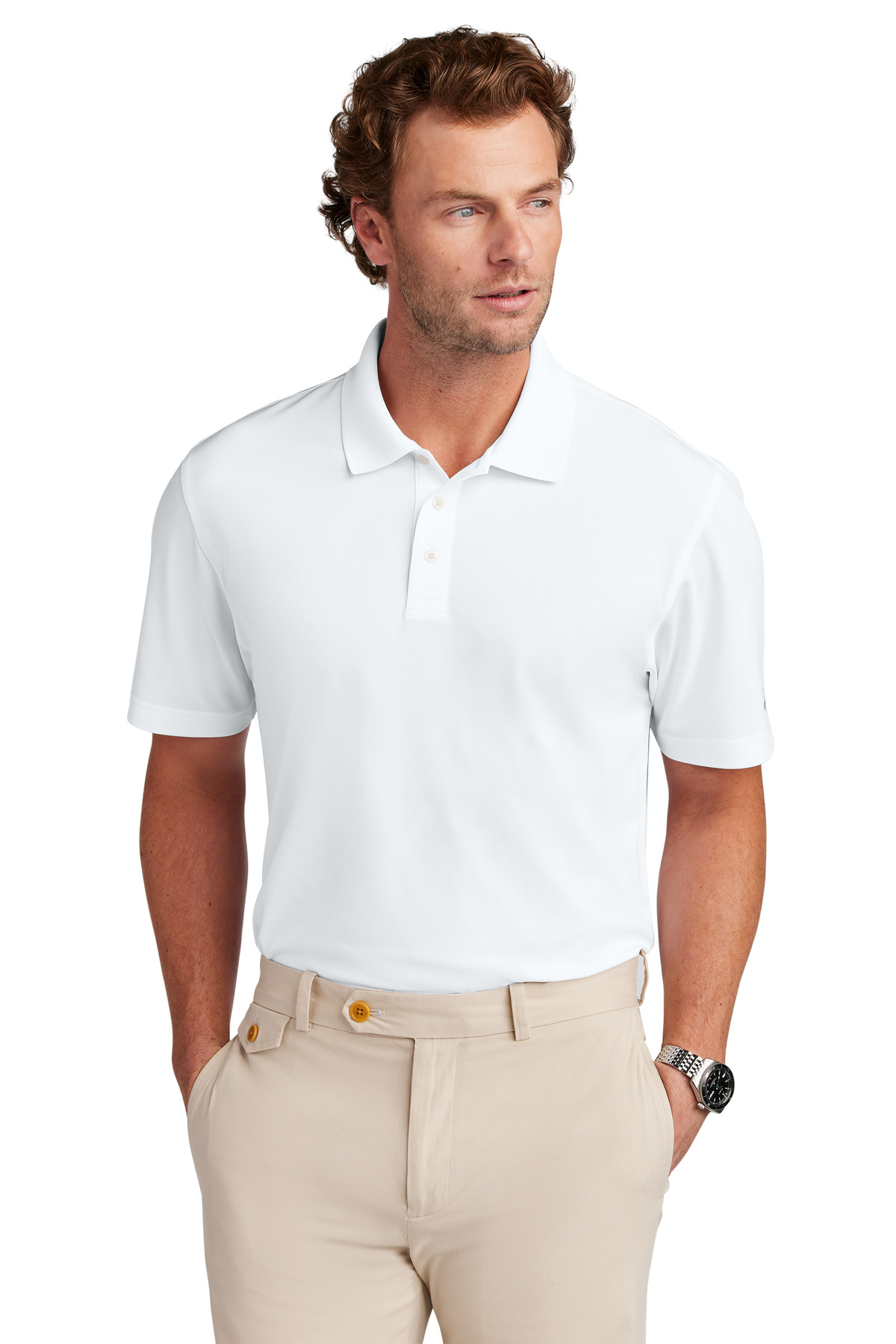 Brooks Brothers Mesh Pique Performance Polo BB18220 10