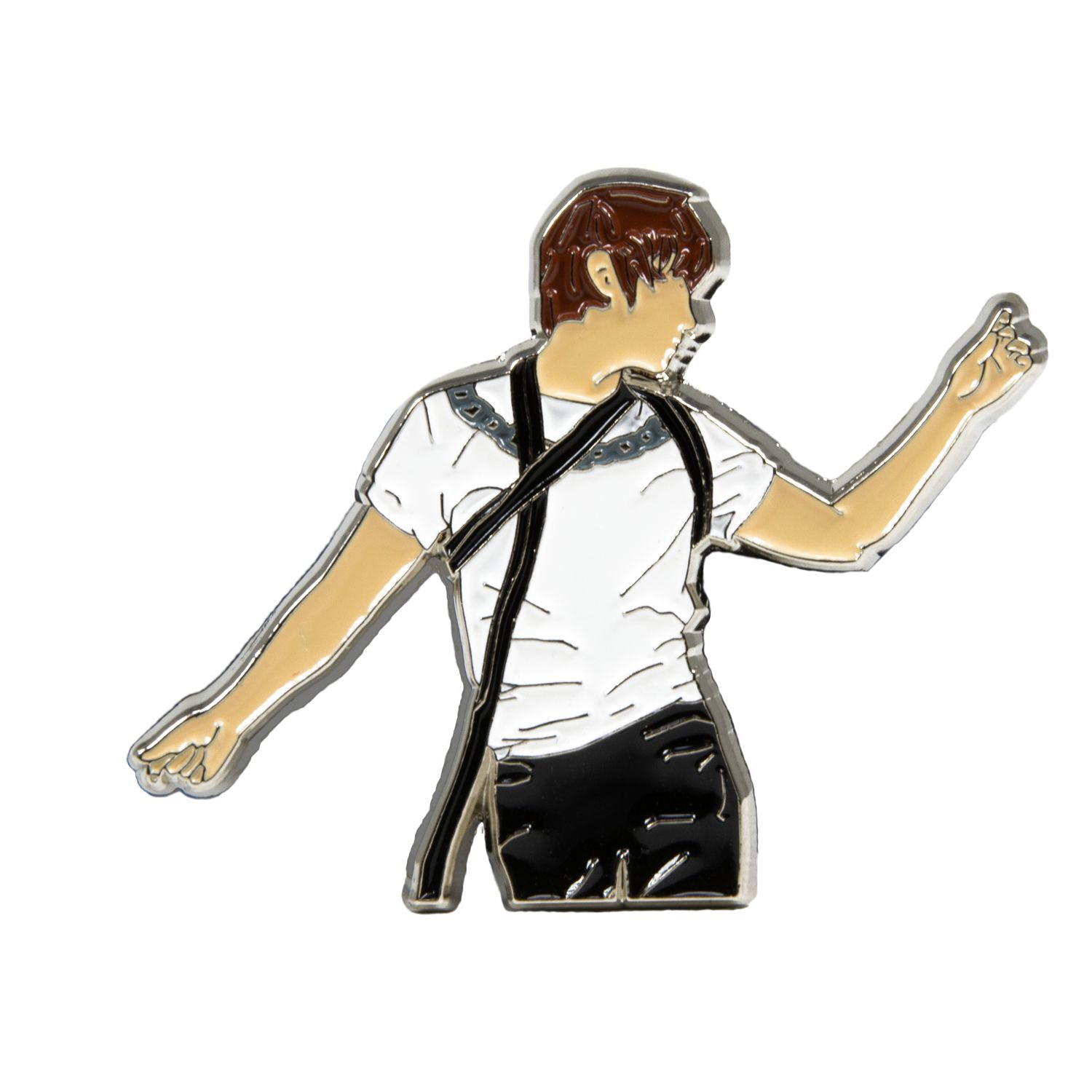 1.5" Soft Enamel Custom Shaped Lapel Pins 1