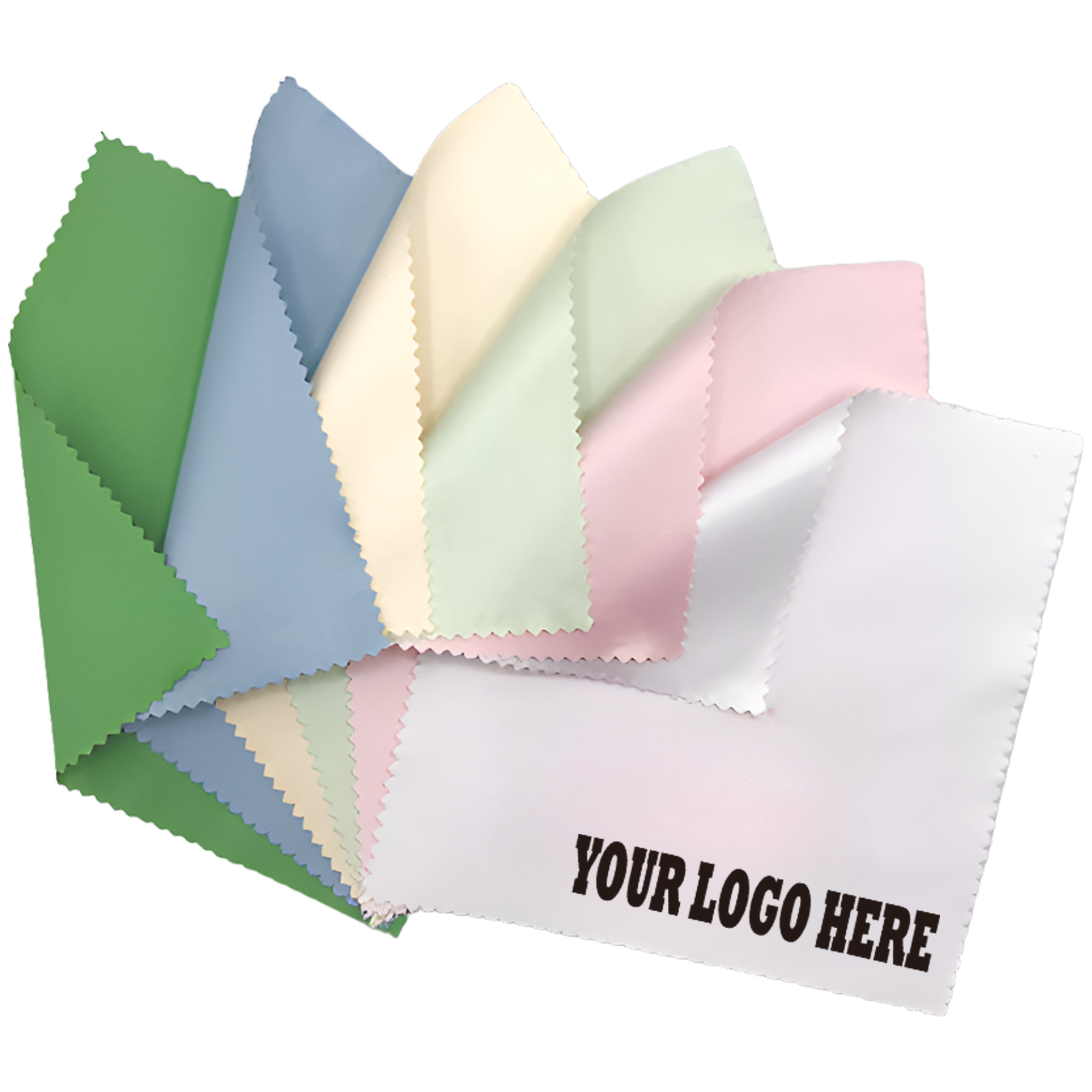 Soft 4"x4" Microfiber Glasses Cleaning Wipe 6