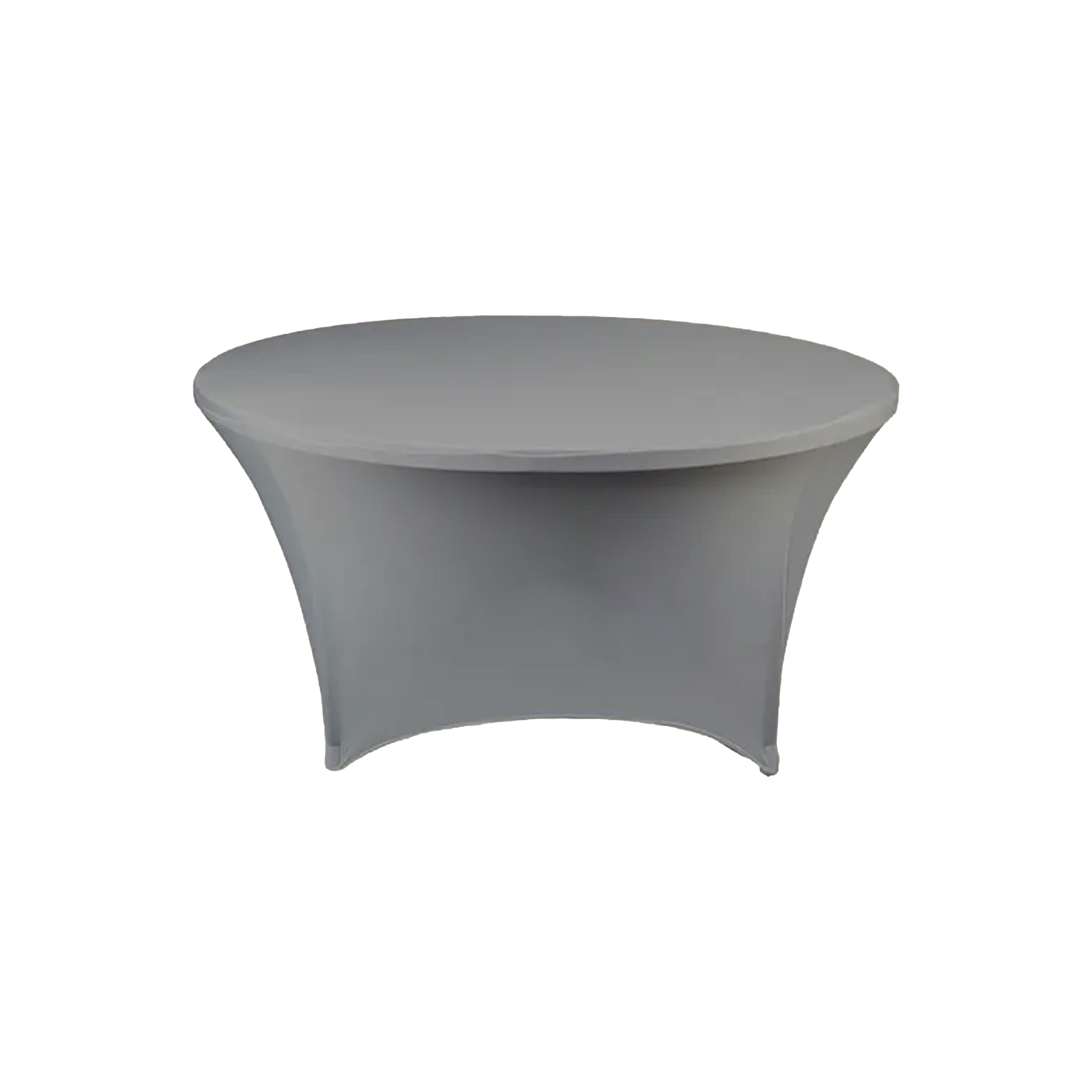 Navy Blue Fitted Round Table Cover 6