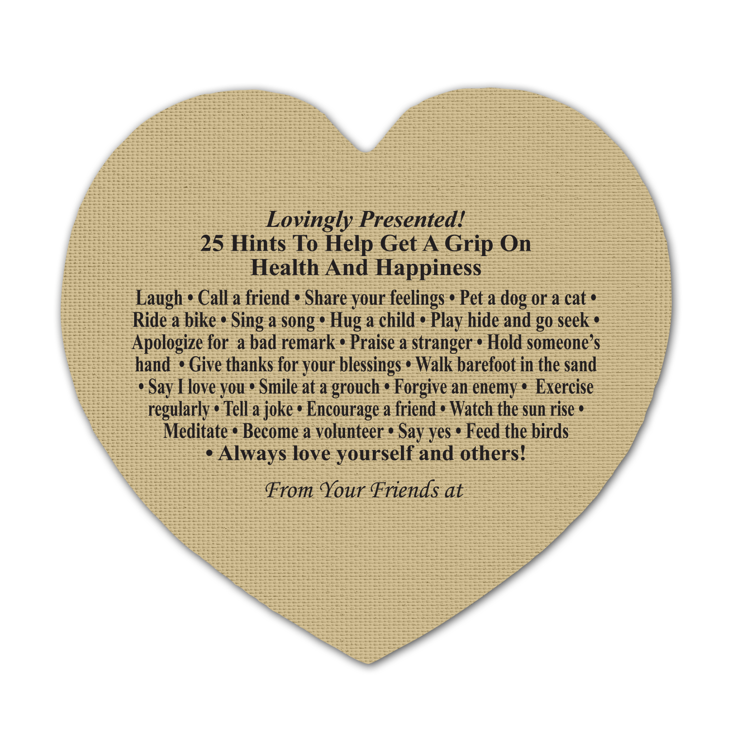Health & Happiness Heart Jar Opener 13