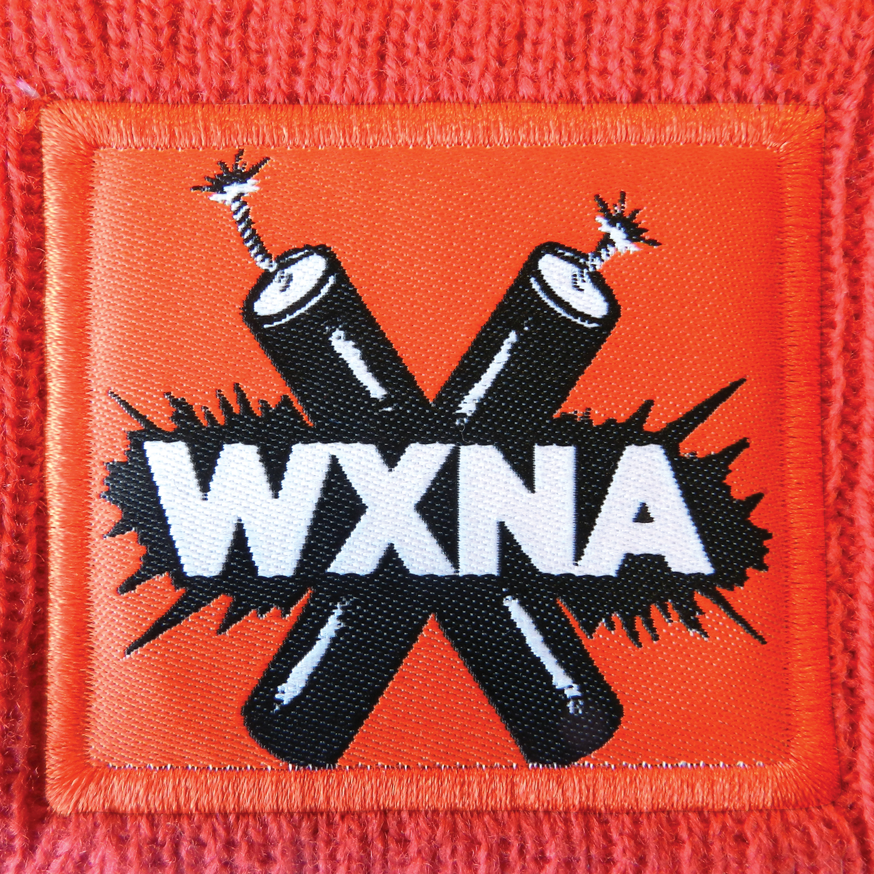 Knit Beanie with Pom and Ribbed Cuff (Printed Logo) 4