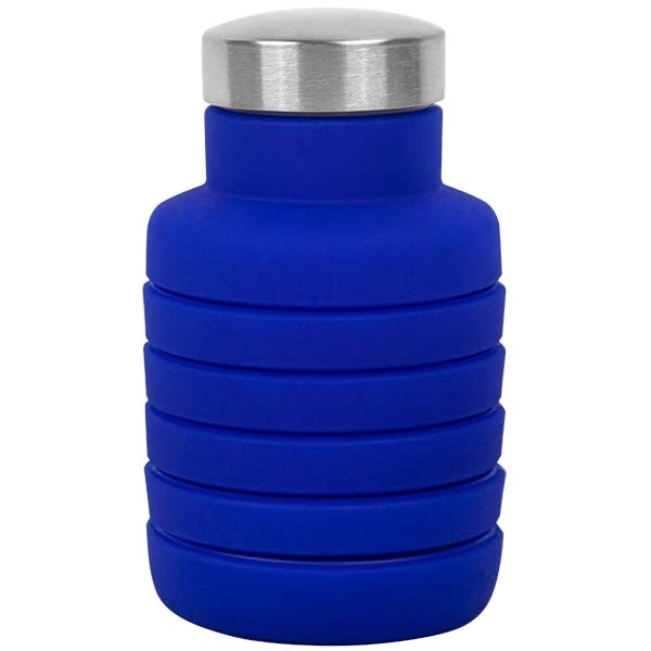 17oz Collapsible Silicon Water Bottle 8