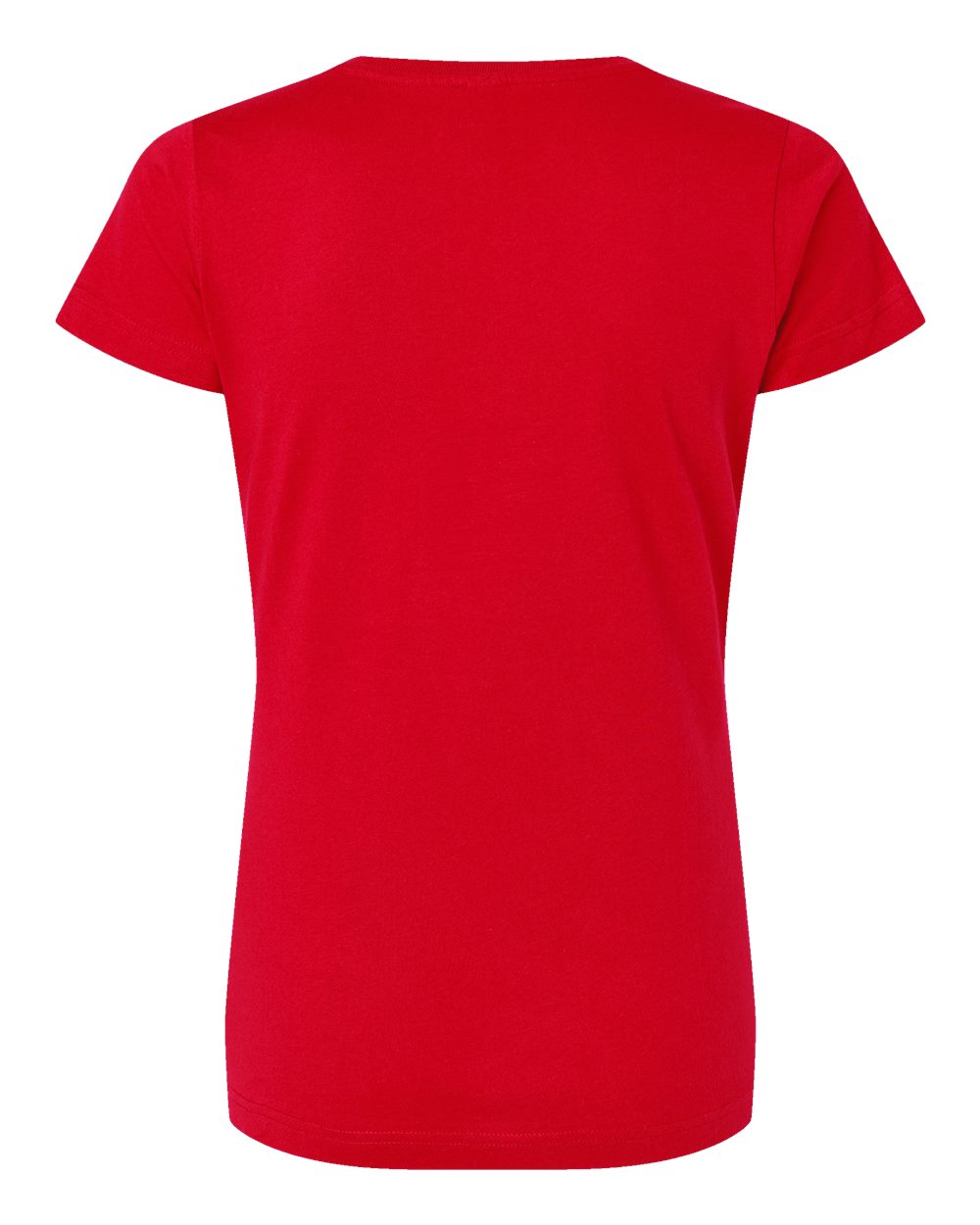 Women's Fine Jersey V-Neck Tee - 3507 93