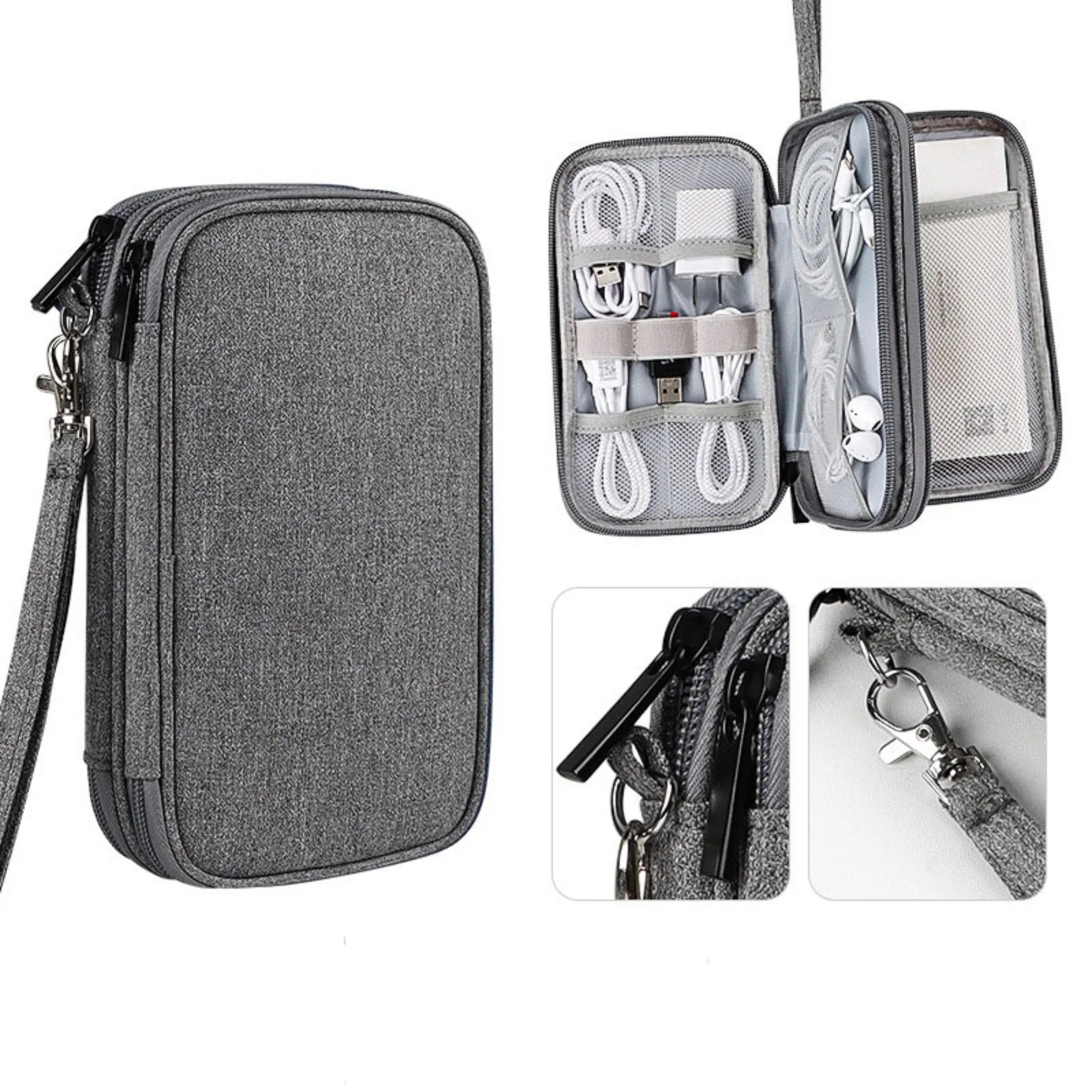 Electronic Organizer Tech Accessory Pouch 12