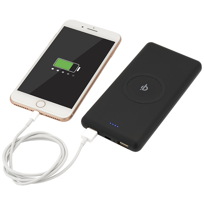 UL Certified Qi Ring Wireless Charger & Power Bank 19
