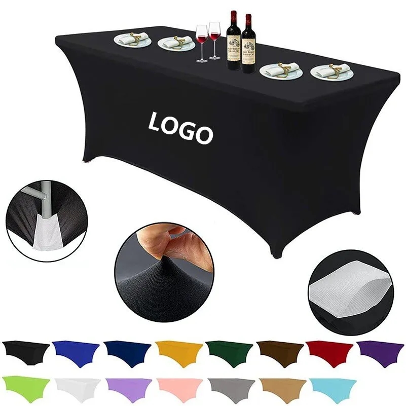 6ft Rectangular Tablecloth Fit 1