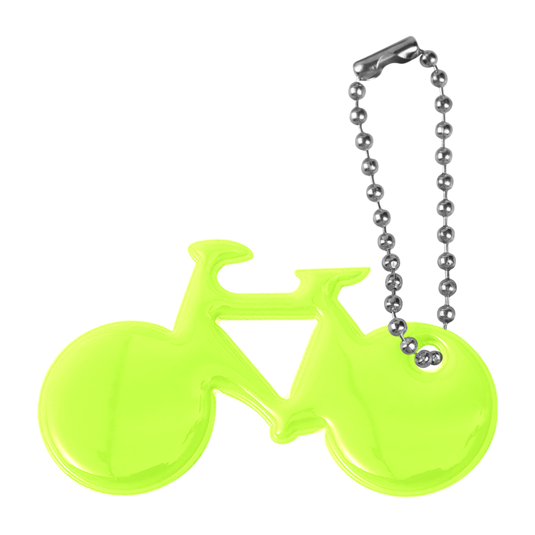 Bicycle Shaped Safety Reflective Keychain Zipper Pull 11