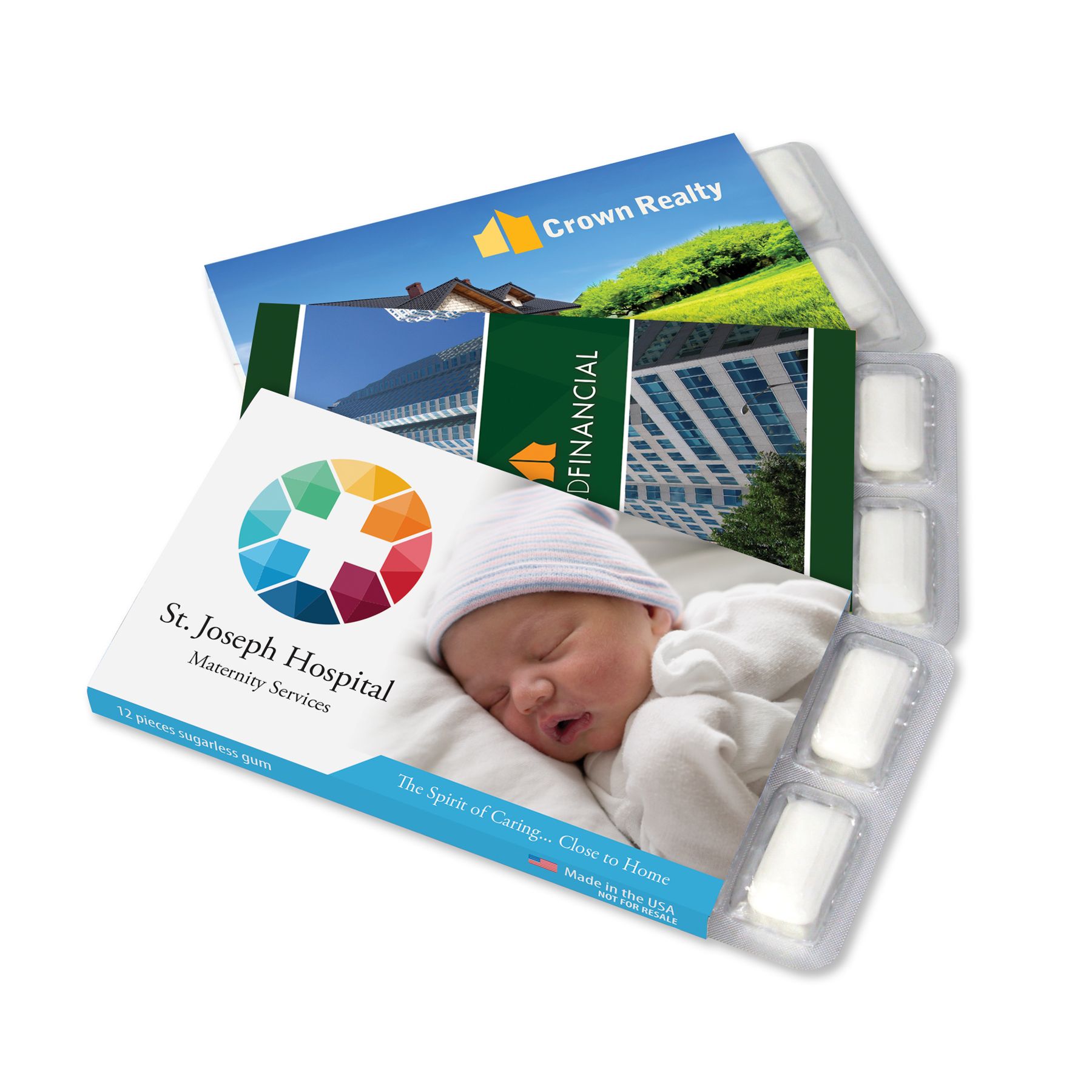 Sugarless Peppermint Chewing Gum 3