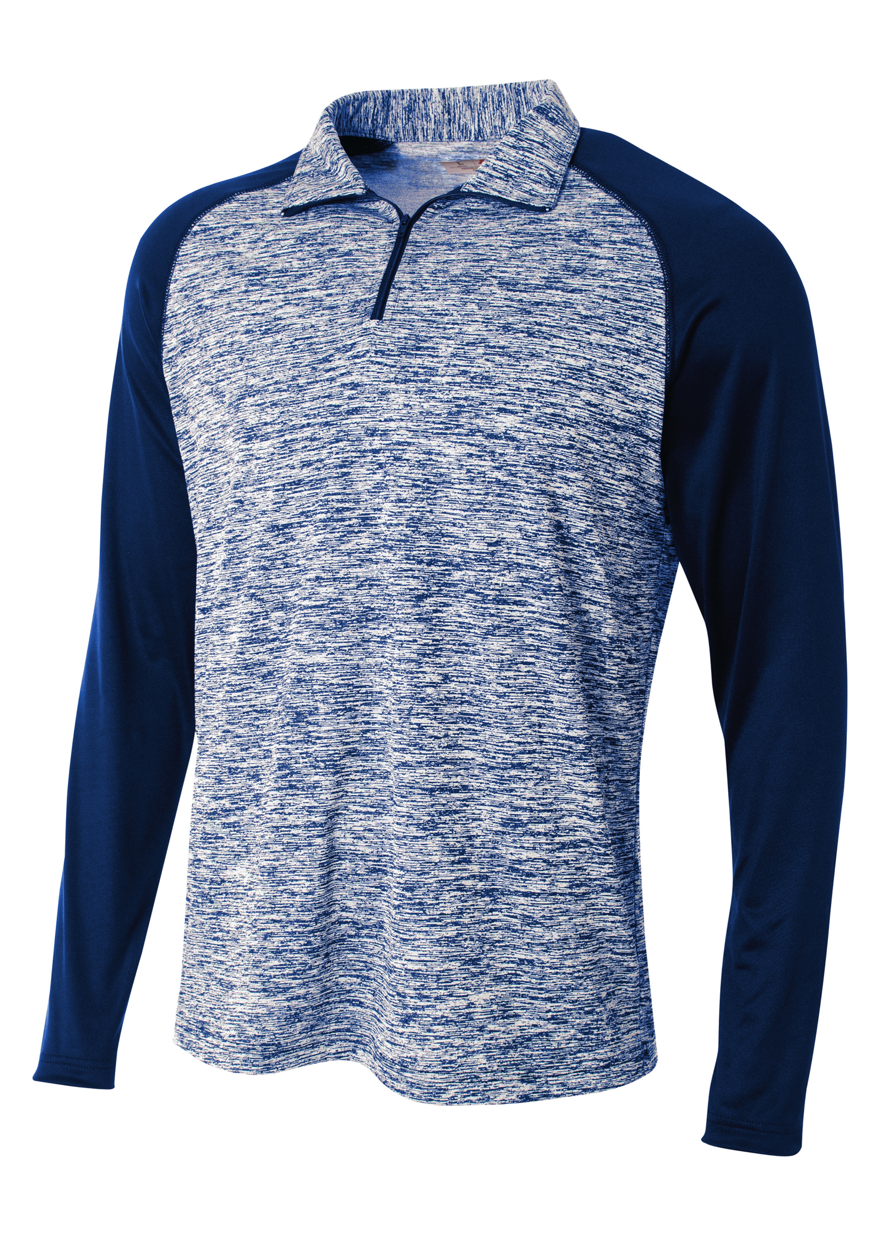 A4 Youth Quarter Zip Space Dye 4