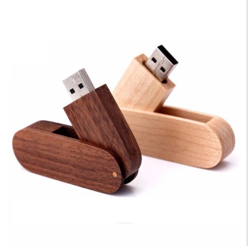 Wooden 4GB USB Flash Drive 2