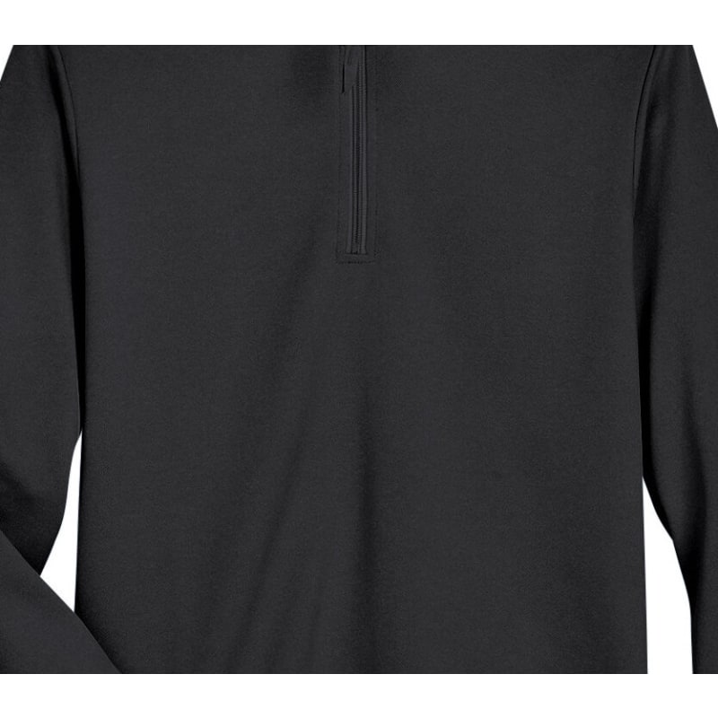 UltraClub Men's Coastal Pique Fleece Quarter-Zip 8