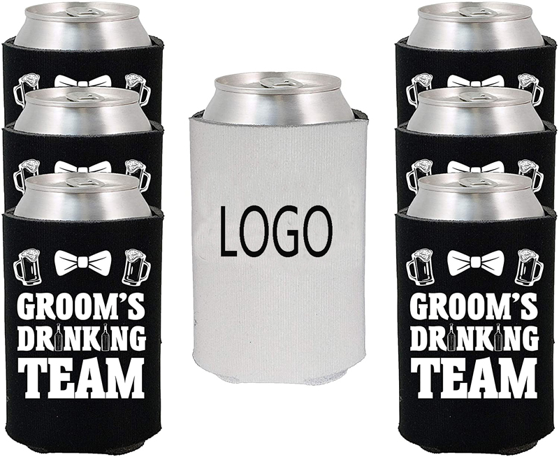 12OZ Sillkscreen Neoprene Beer Can Coolers Sleeves 2