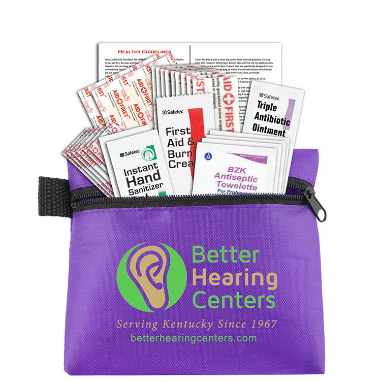 "Zenith" 27 Piece First Aid Kit in Zipper Pouch 7