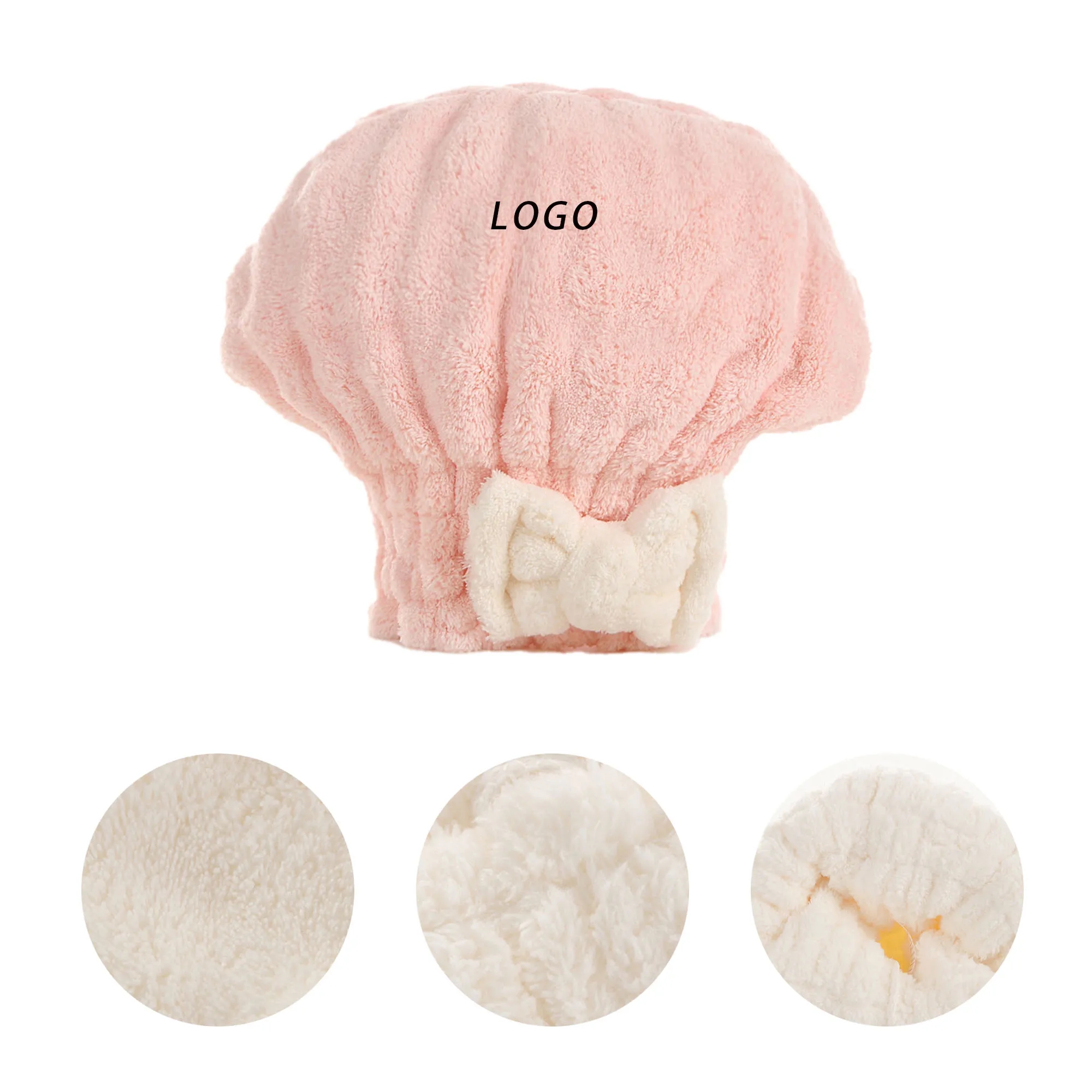 Waterproof Shower Cap With Logo For Bath, Gym, Healthcare