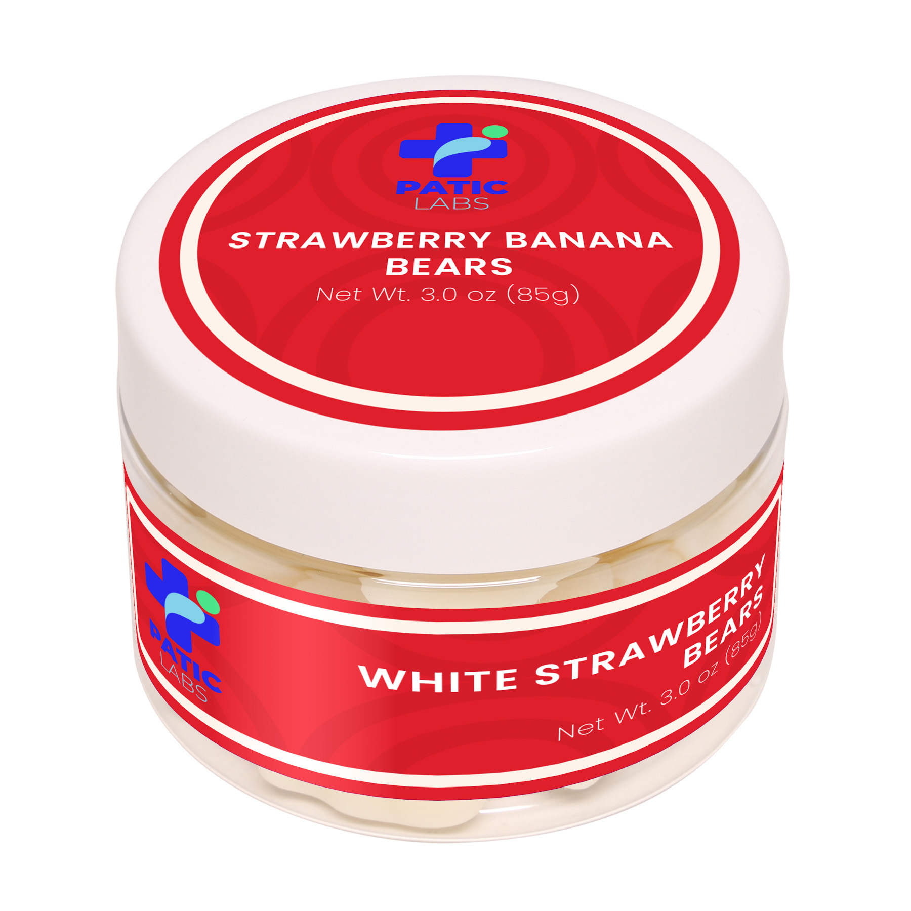 Strawberry Banana Bears: Small Jar 3
