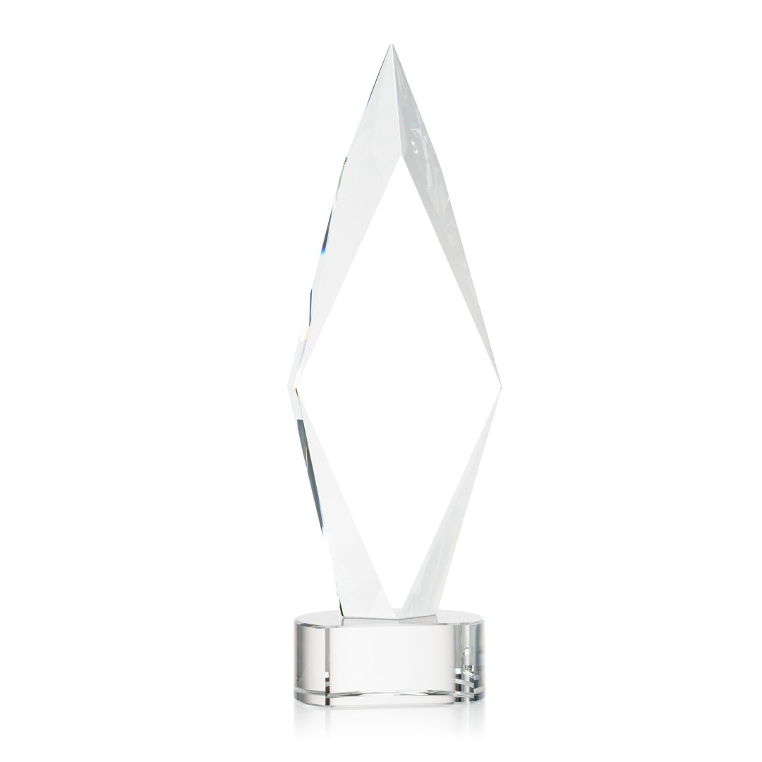 Manilow VividPrint™ Award on Paragon Base - Clear 8