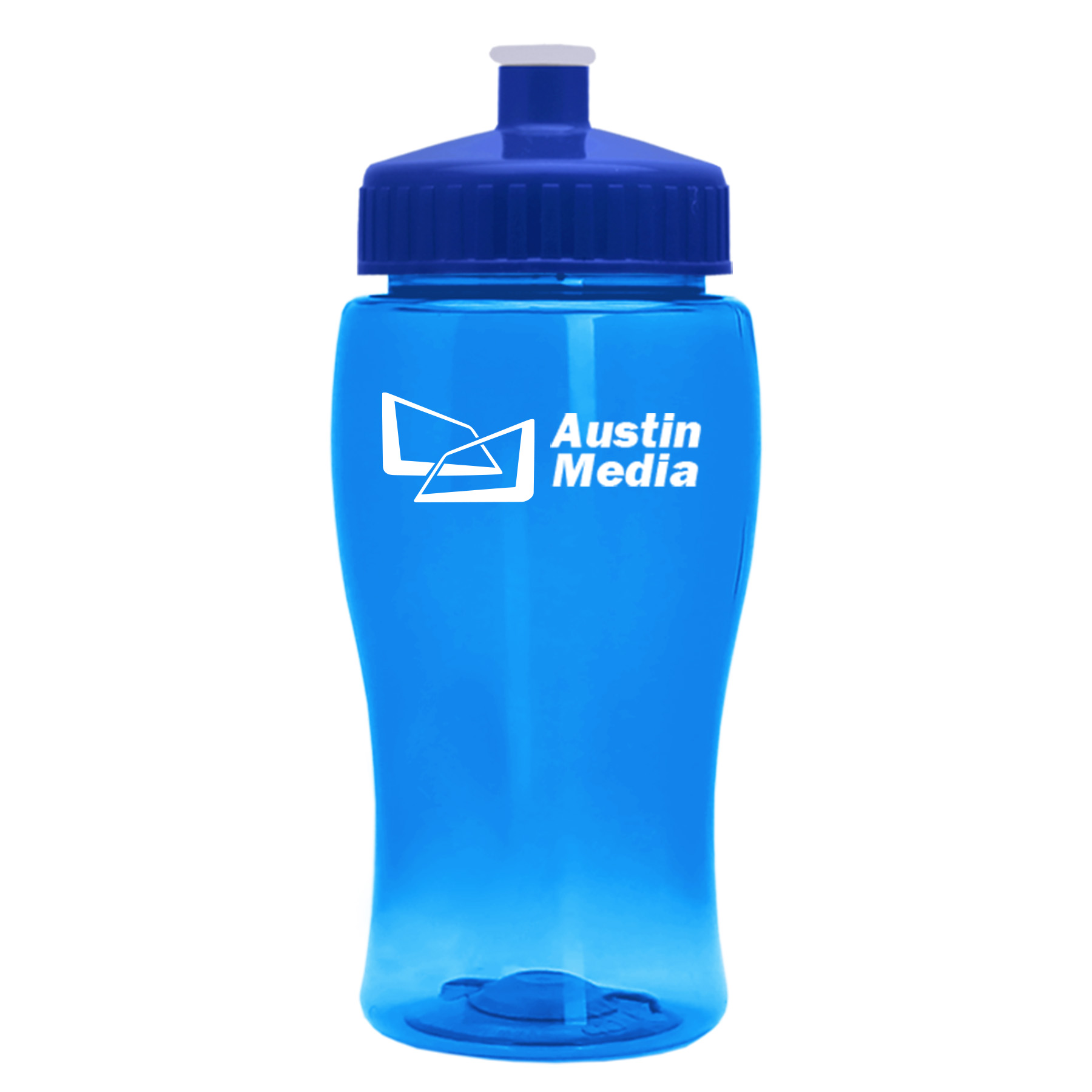Poly-Pure Jr. - 18 oz. Transparent Bottle with Push pull 27