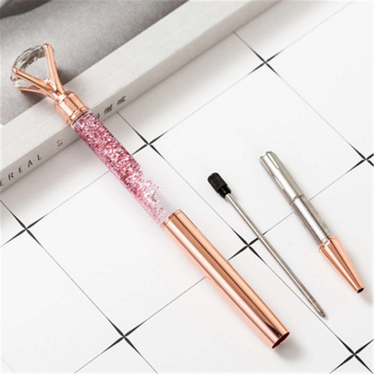 Big Rhinestone Pens Refill Crystal Diamond 4