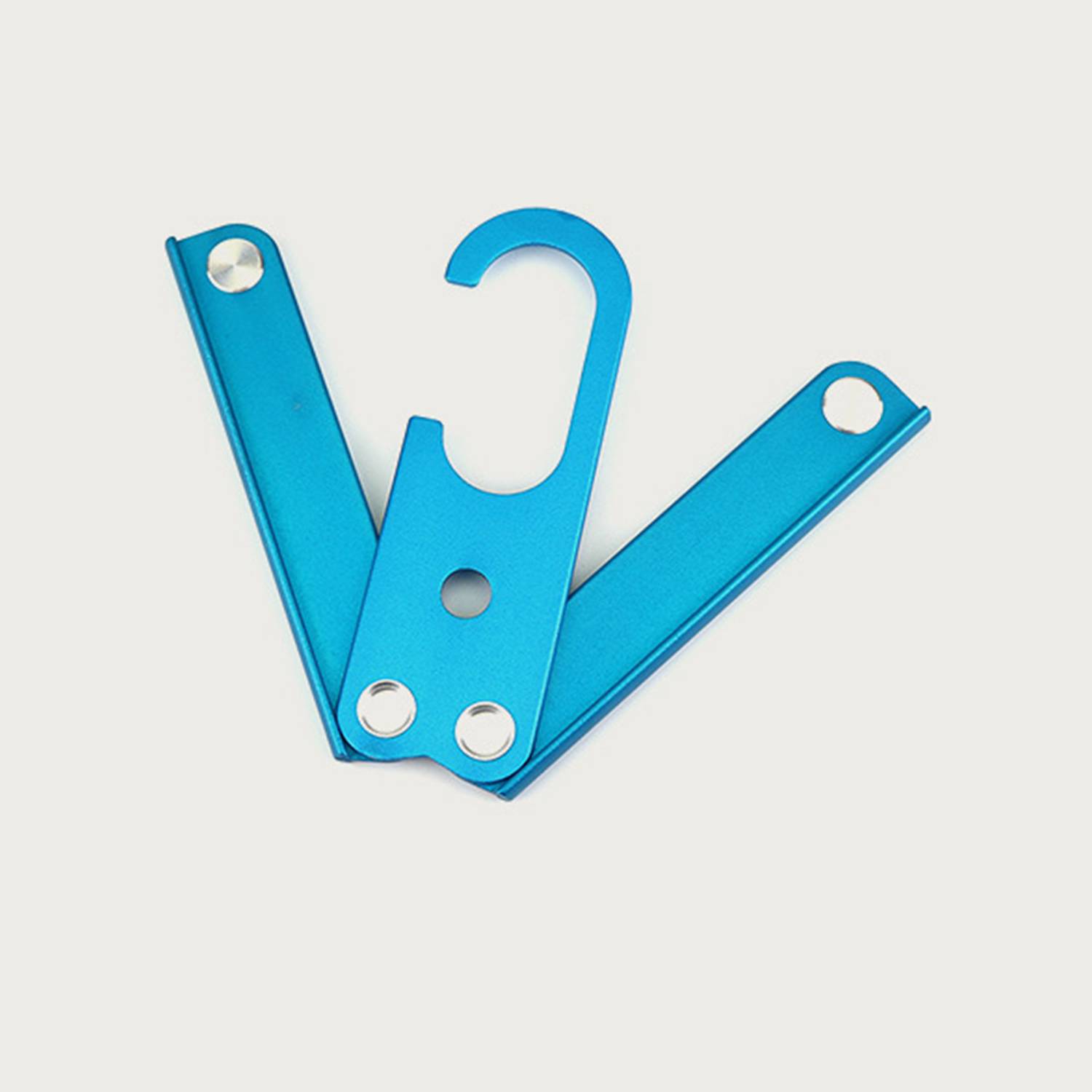 Compact Aluminum Folding Clothes Rack 4