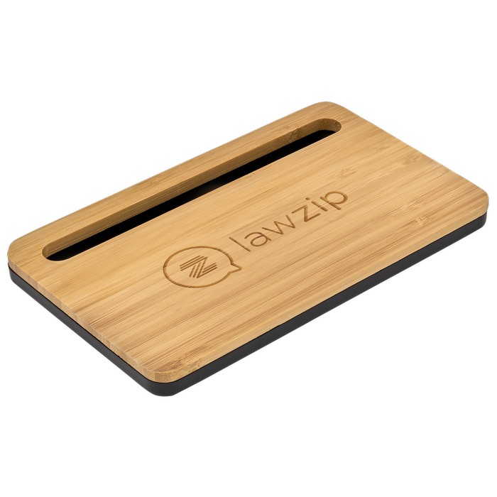 5W Bamboo Desktop Wireless Charger 27