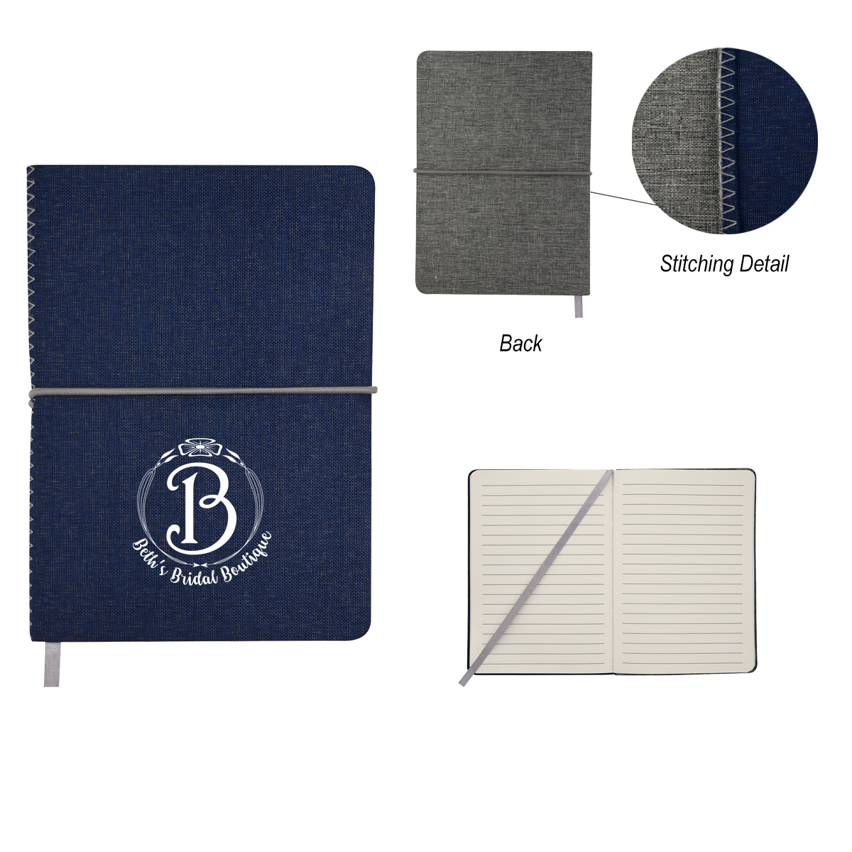 Heathered Linen Journal 2