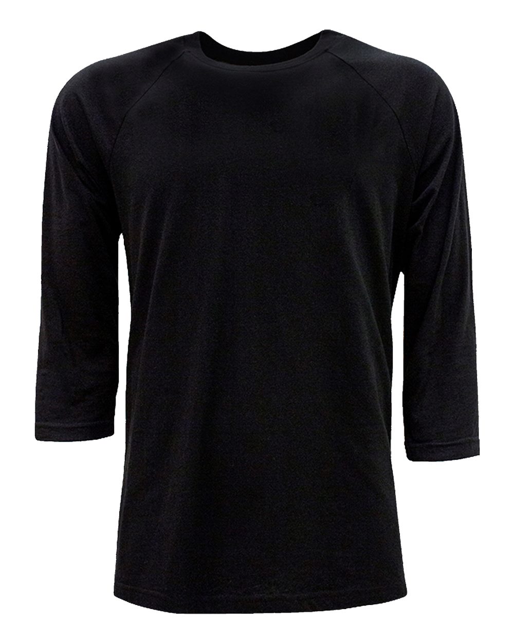 Unisex CVC Three-Quarter Sleeve Raglan T-Shirt - 6251 8