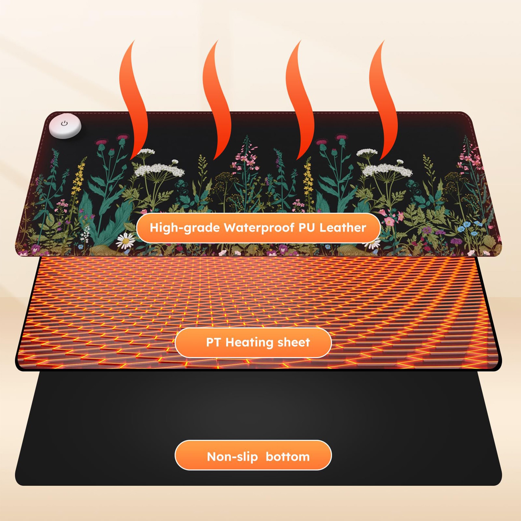 Heated Mouse Pad Hand Warmer 1