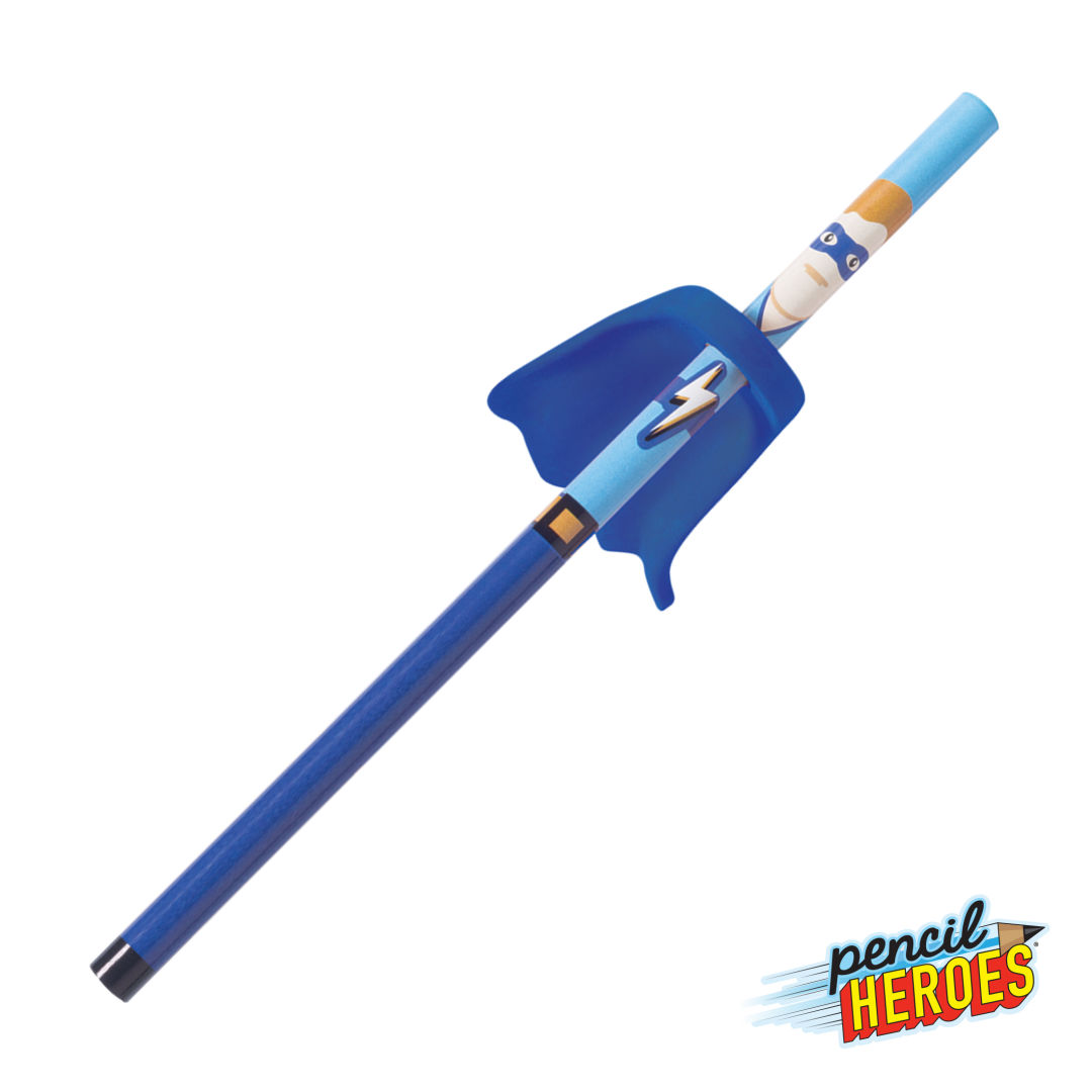 Pencil Heroes®  Superhero Series Male w/Cape 7