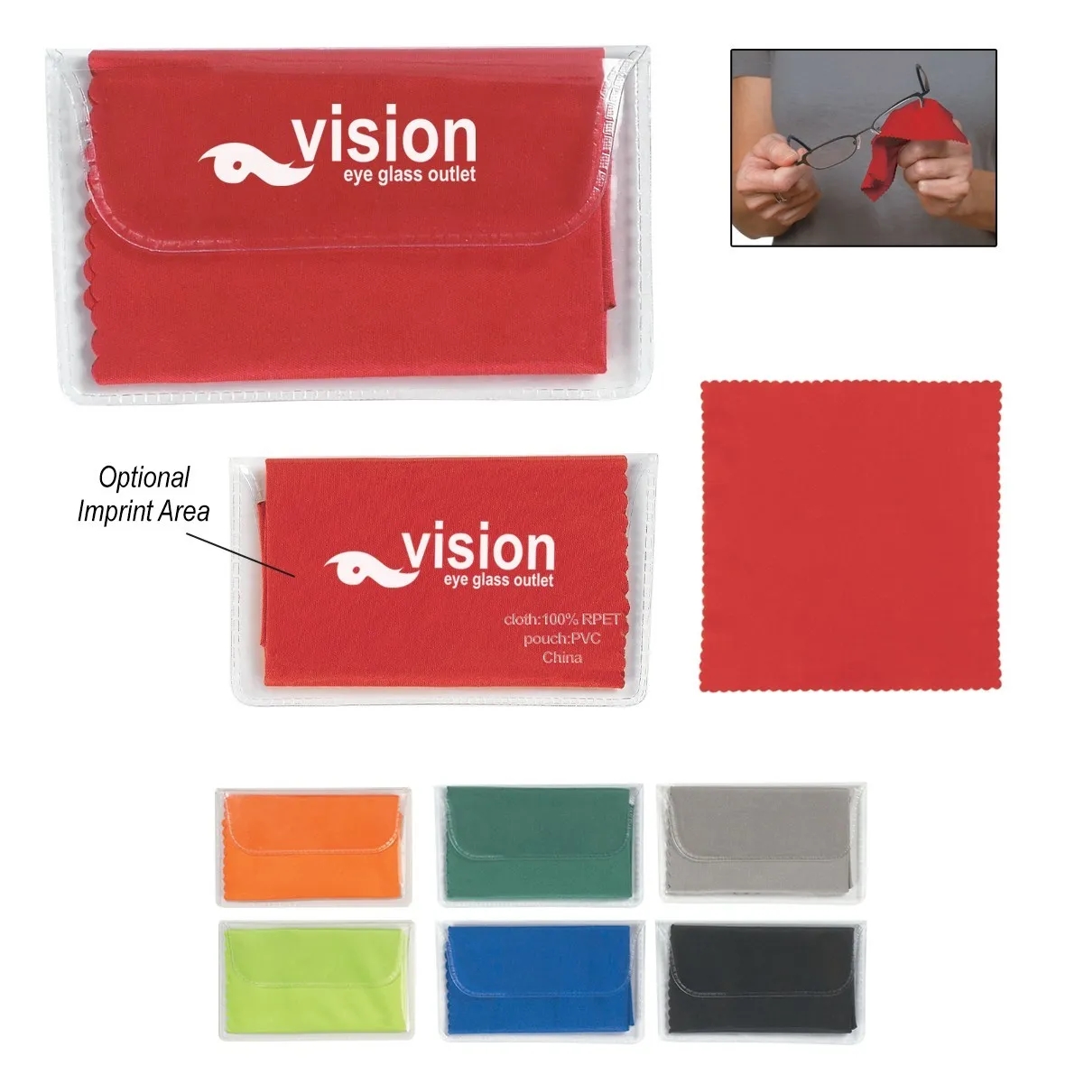 Microfiber Cleaning Cloth In Case 17