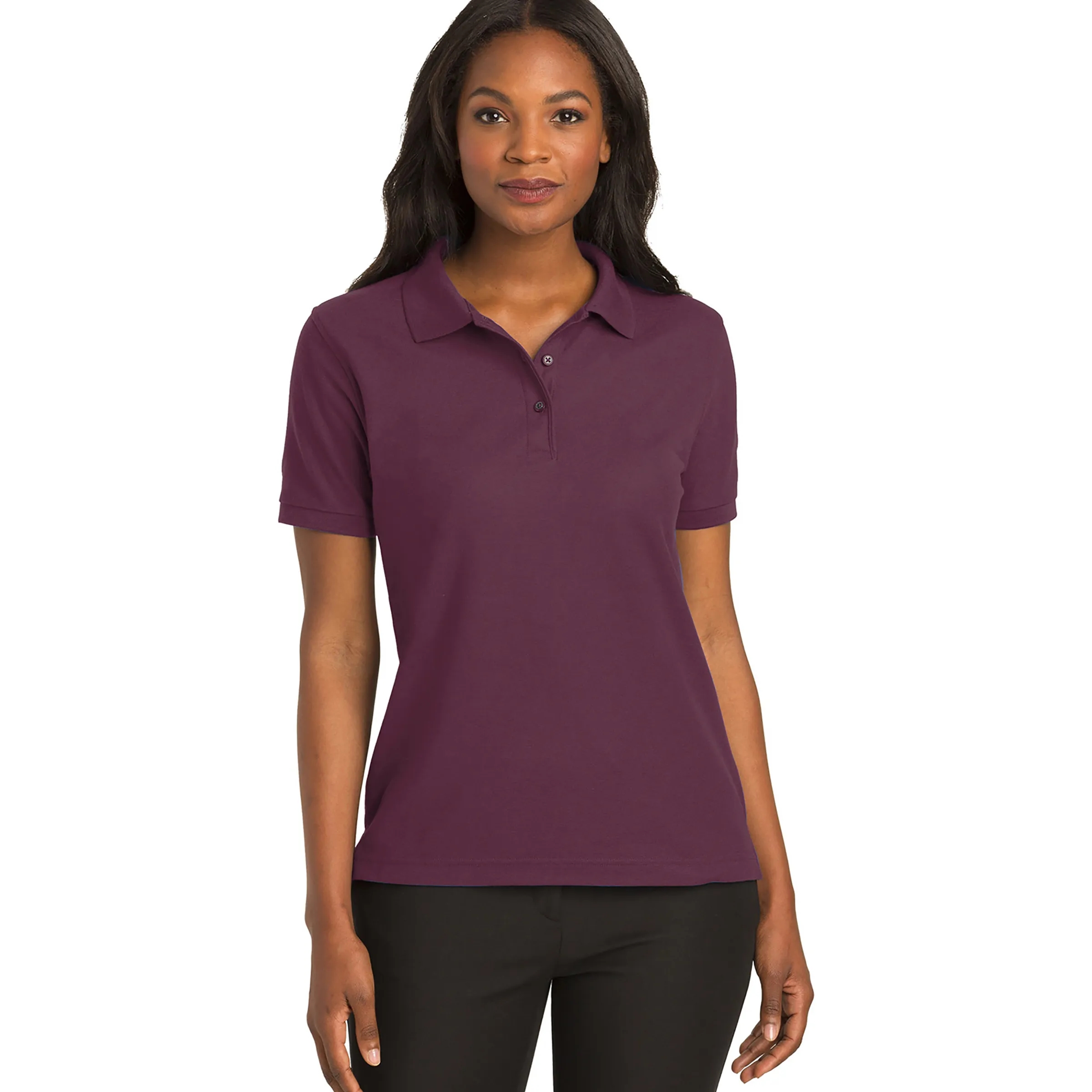 PORT AUTHORITY(R) LADIES SILK TOUCH(TM) POLO 24