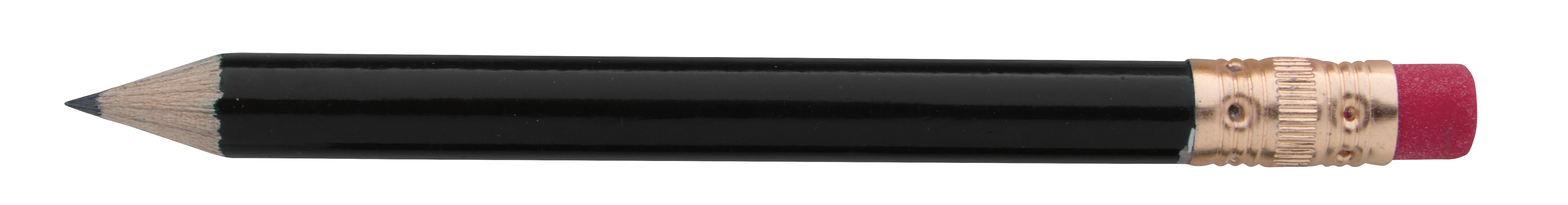 Round Golf Pencil with Eraser 24