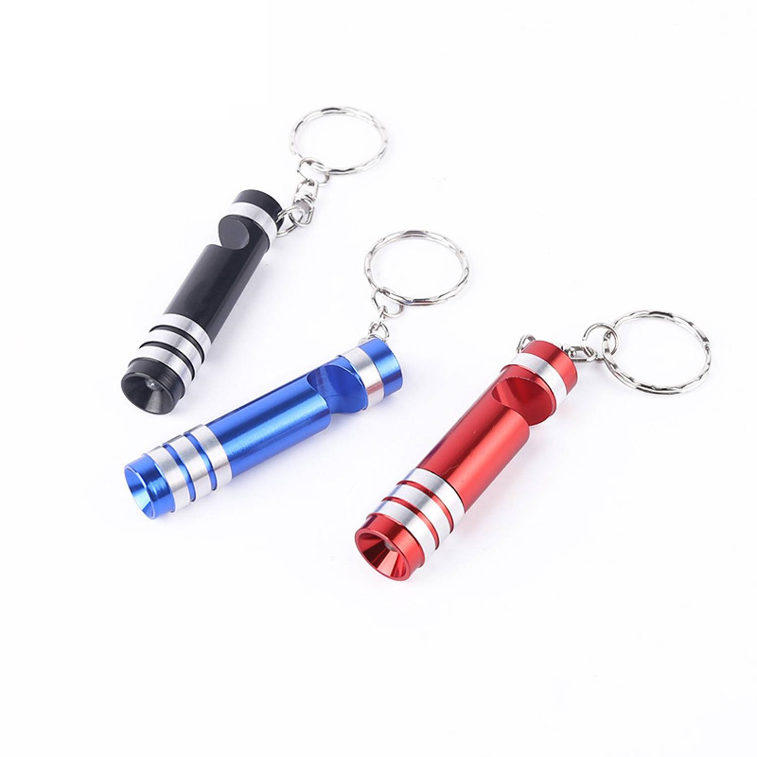 2 in 1 Aluminum Flashlight Bottle Opener Keychain 6