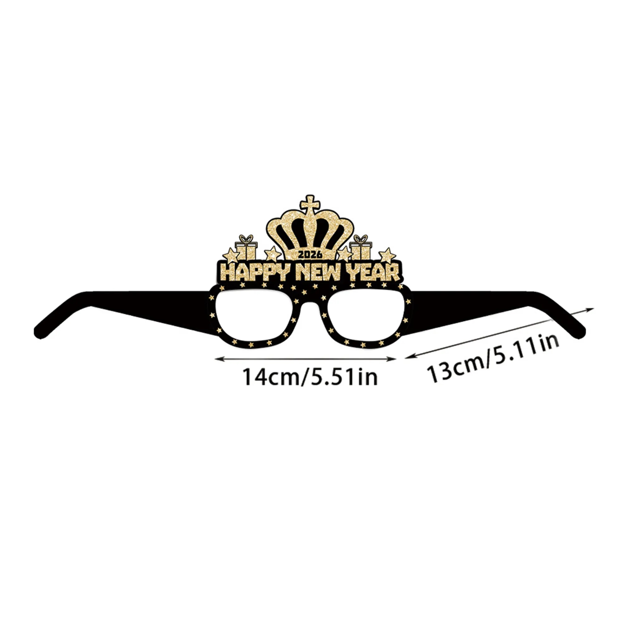 6-Pack New Year's Eve Party Glasses 5