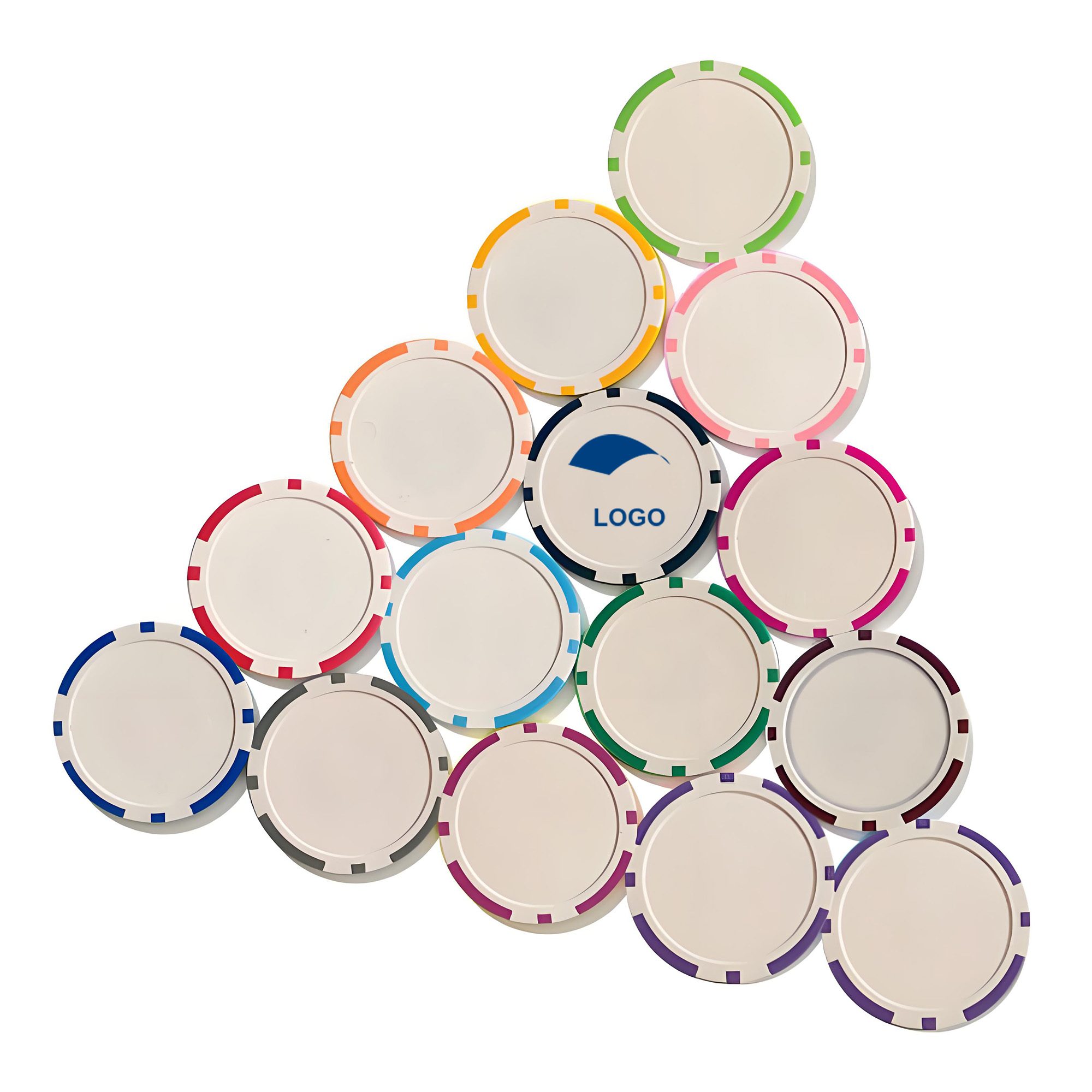 Customized Casino Chip Stress Relievers 1