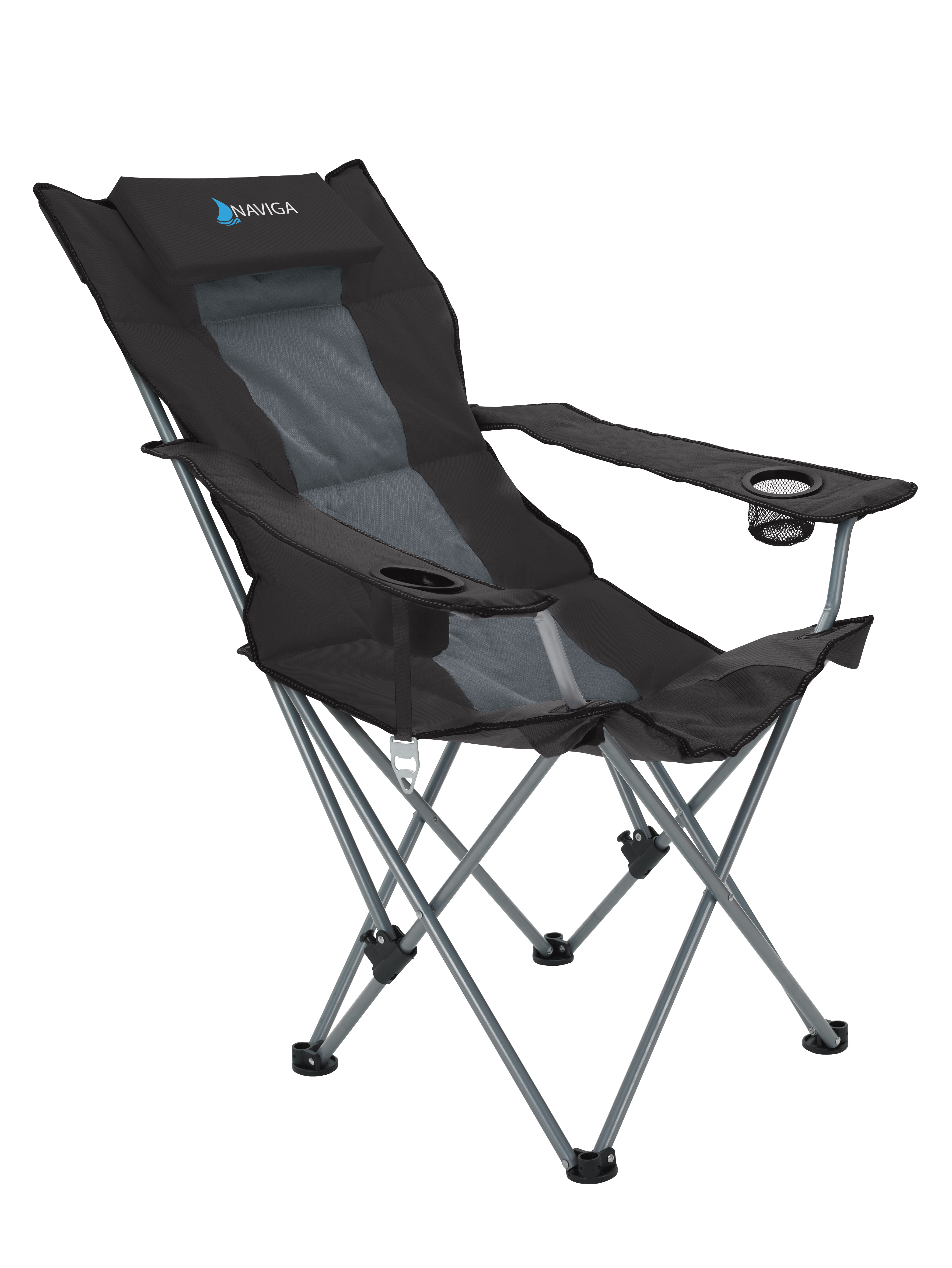 Premium Stripe Reclining Chair 8