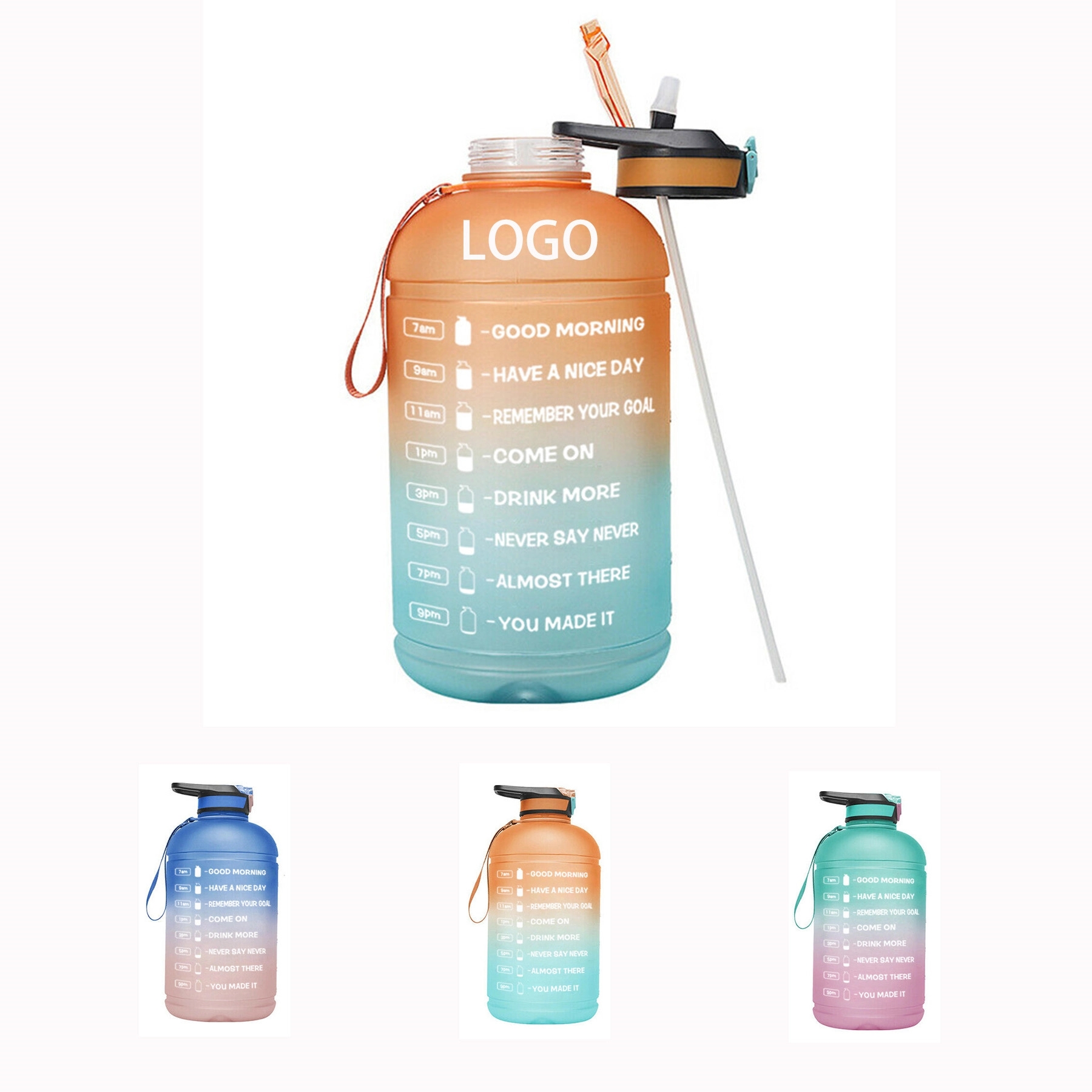 1 Gallon Motivational Water Bottle 1