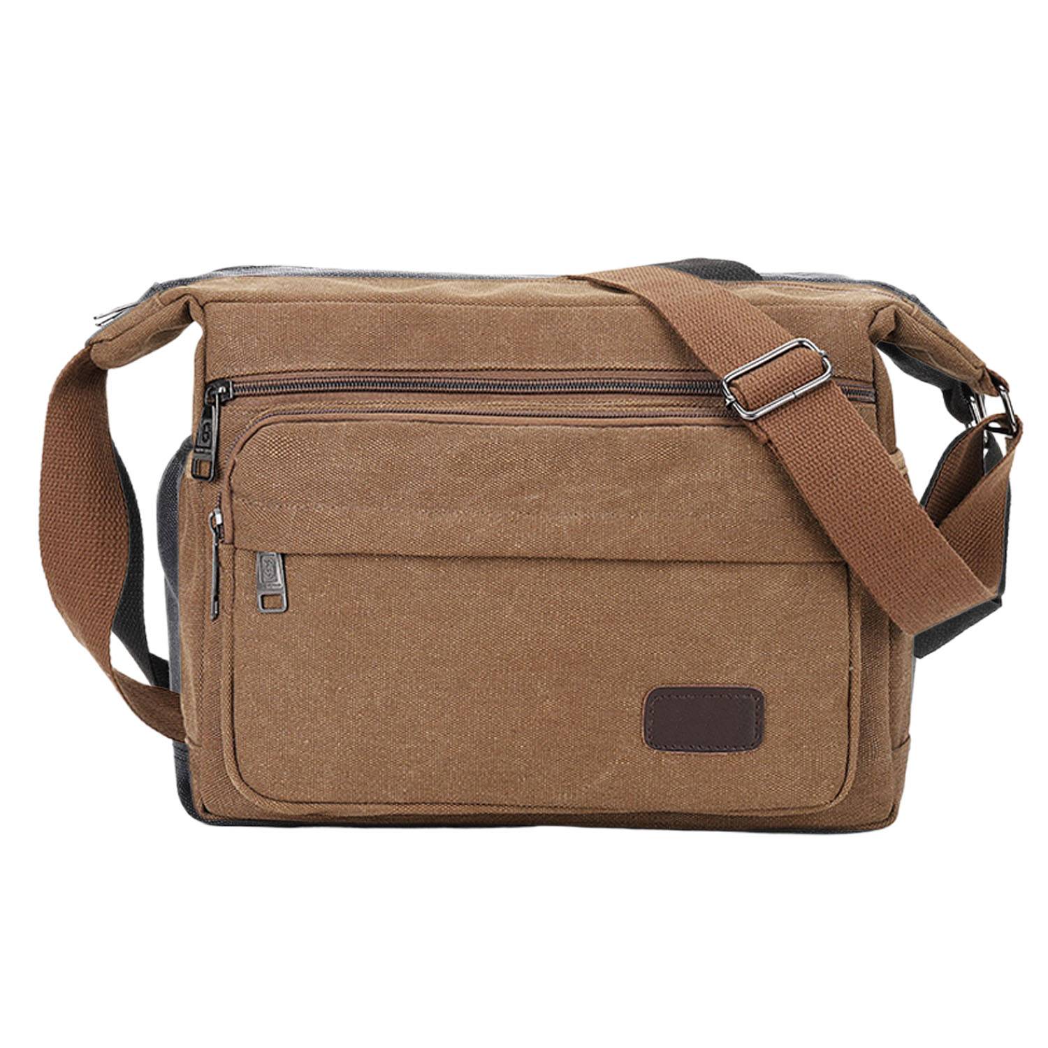 Canvas Crossbody Messenger Bag 4