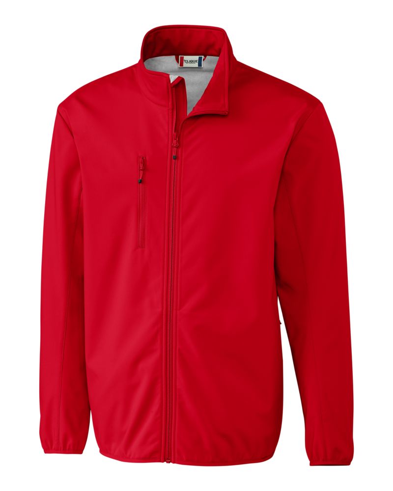Clique Trail Recycled Stretch Softshell Mens Full Zip Jacket 39