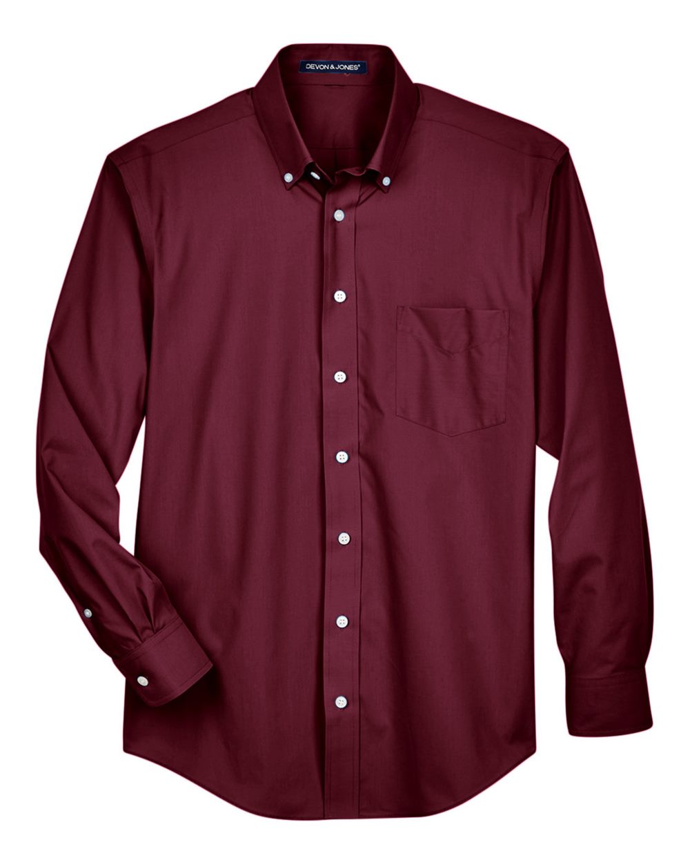 Men's Crown Collection® Broadcloth Woven Dress Shirt - D620 38